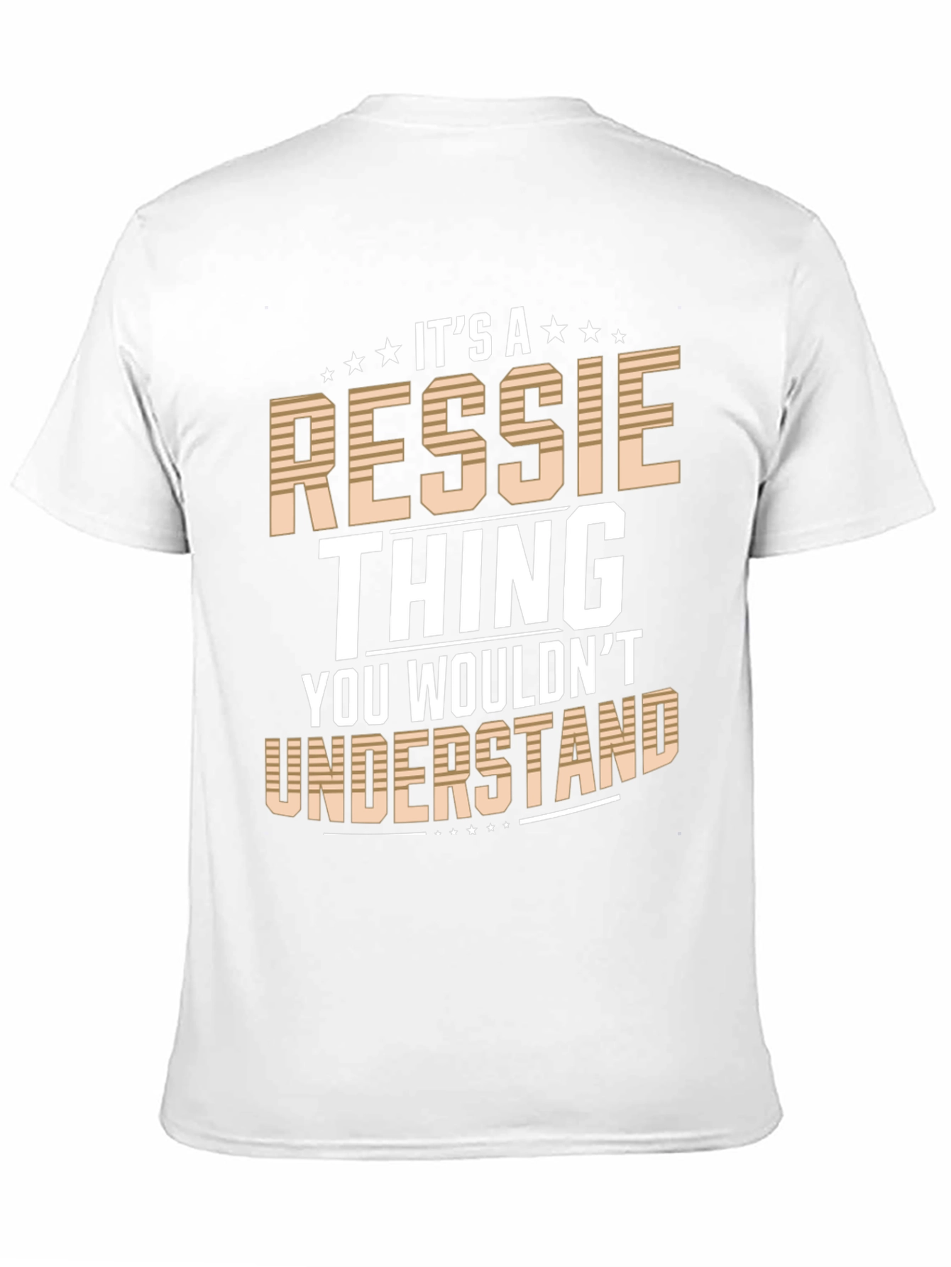 Its a Ressie Thing T-Shirt - You Wouldnt Understand