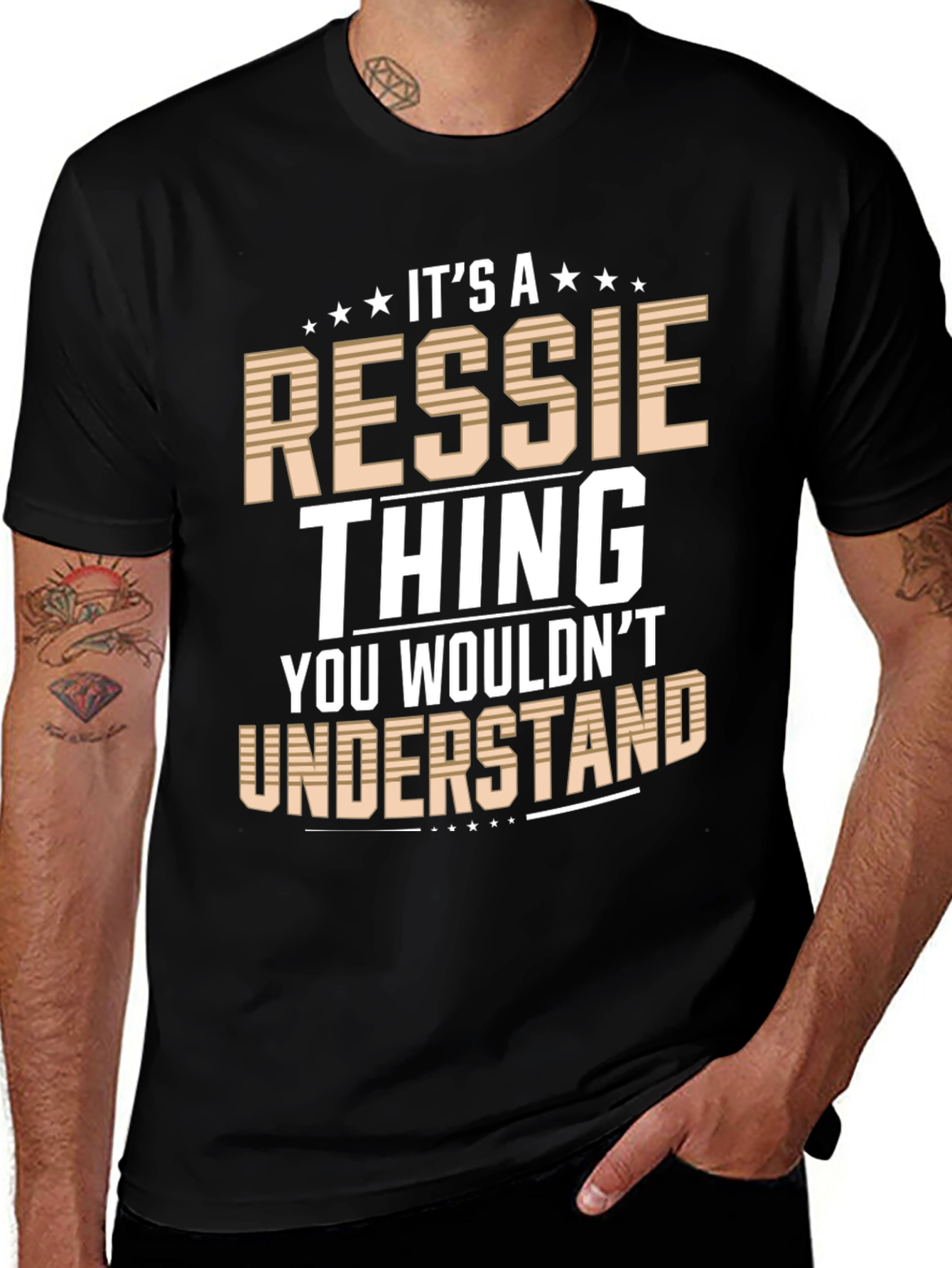 Its a Ressie Thing T-Shirt - You Wouldnt Understand