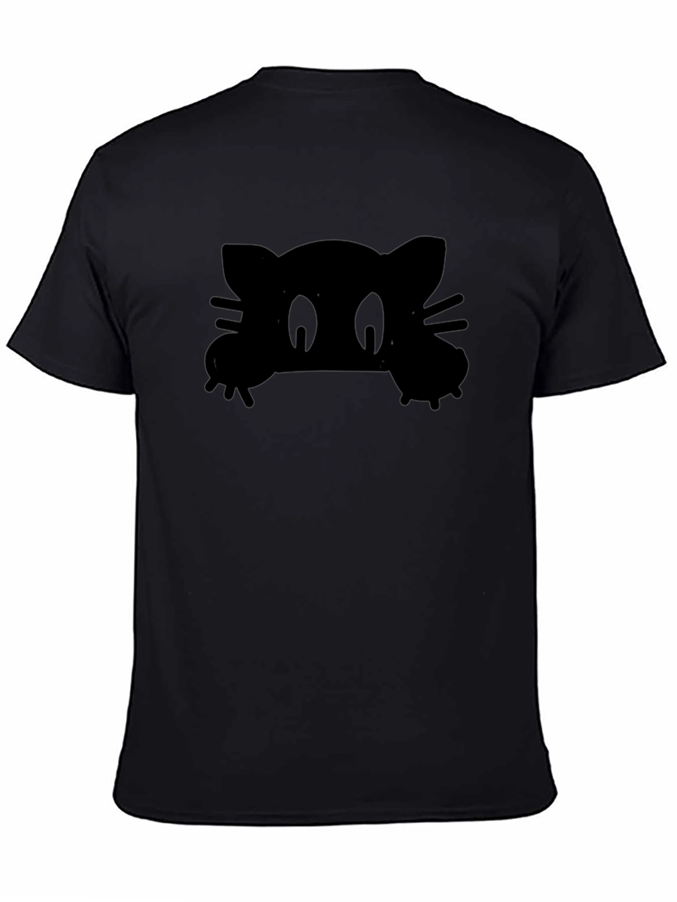 Black Cat Peek-a-Boo T-Shirt