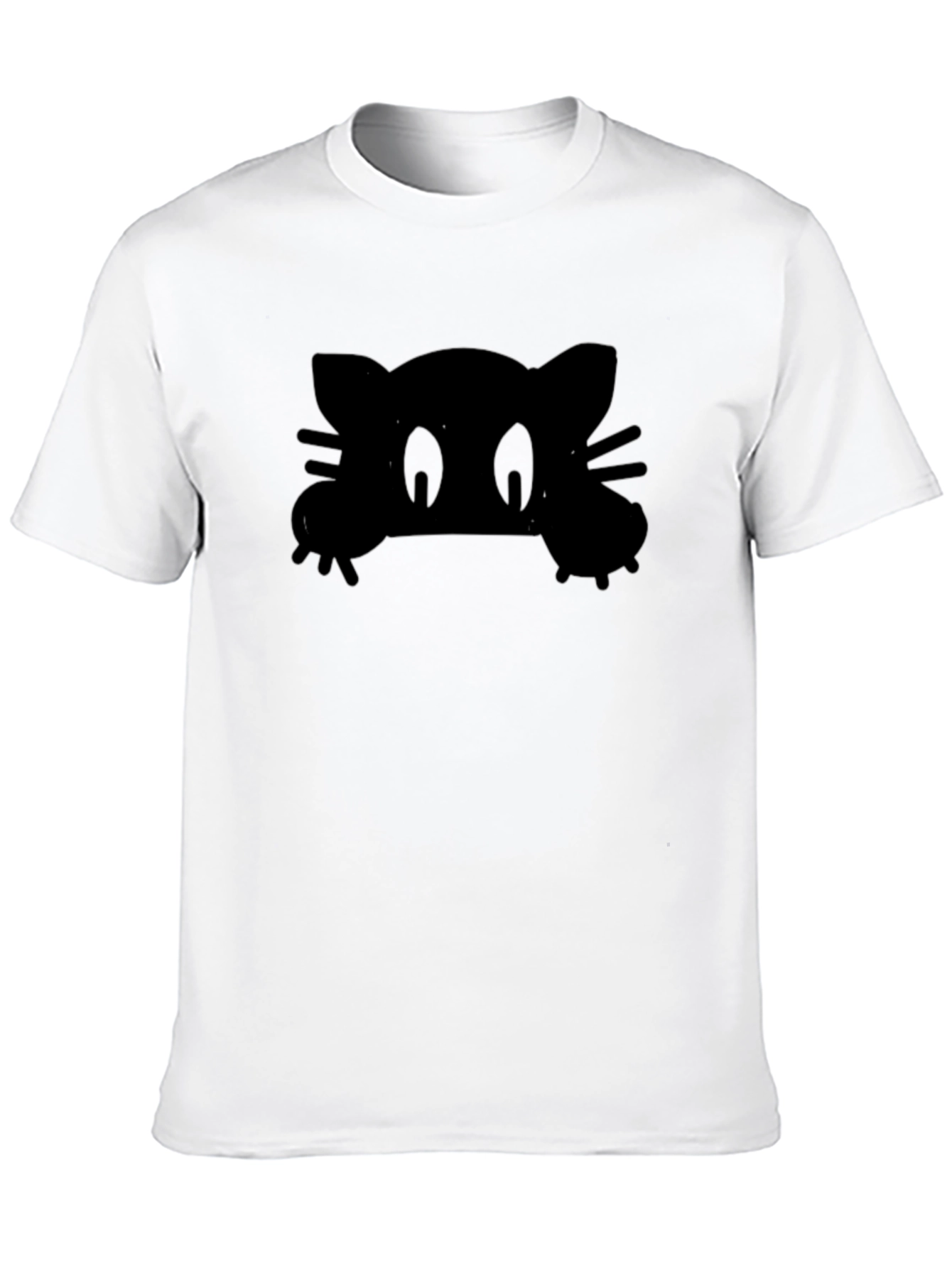 Black Cat Peek-a-Boo T-Shirt