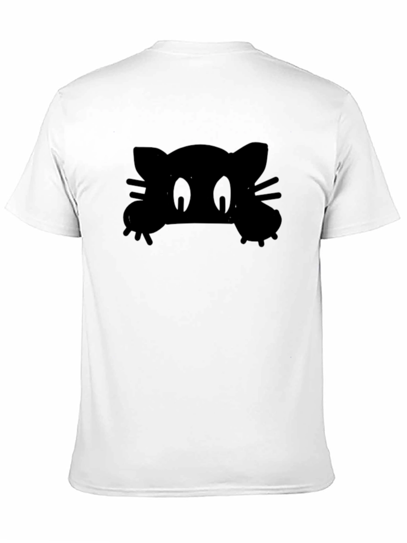 Black Cat Peek-a-Boo T-Shirt
