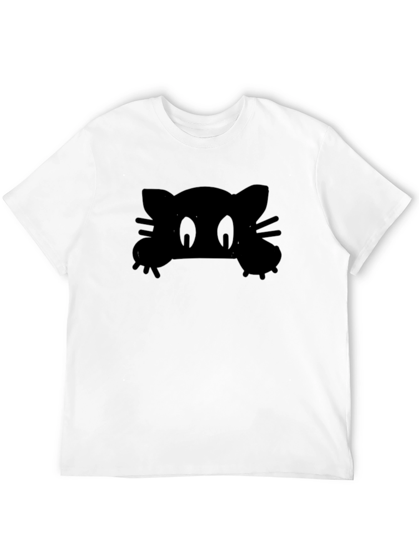 Black Cat Peek-a-Boo T-Shirt