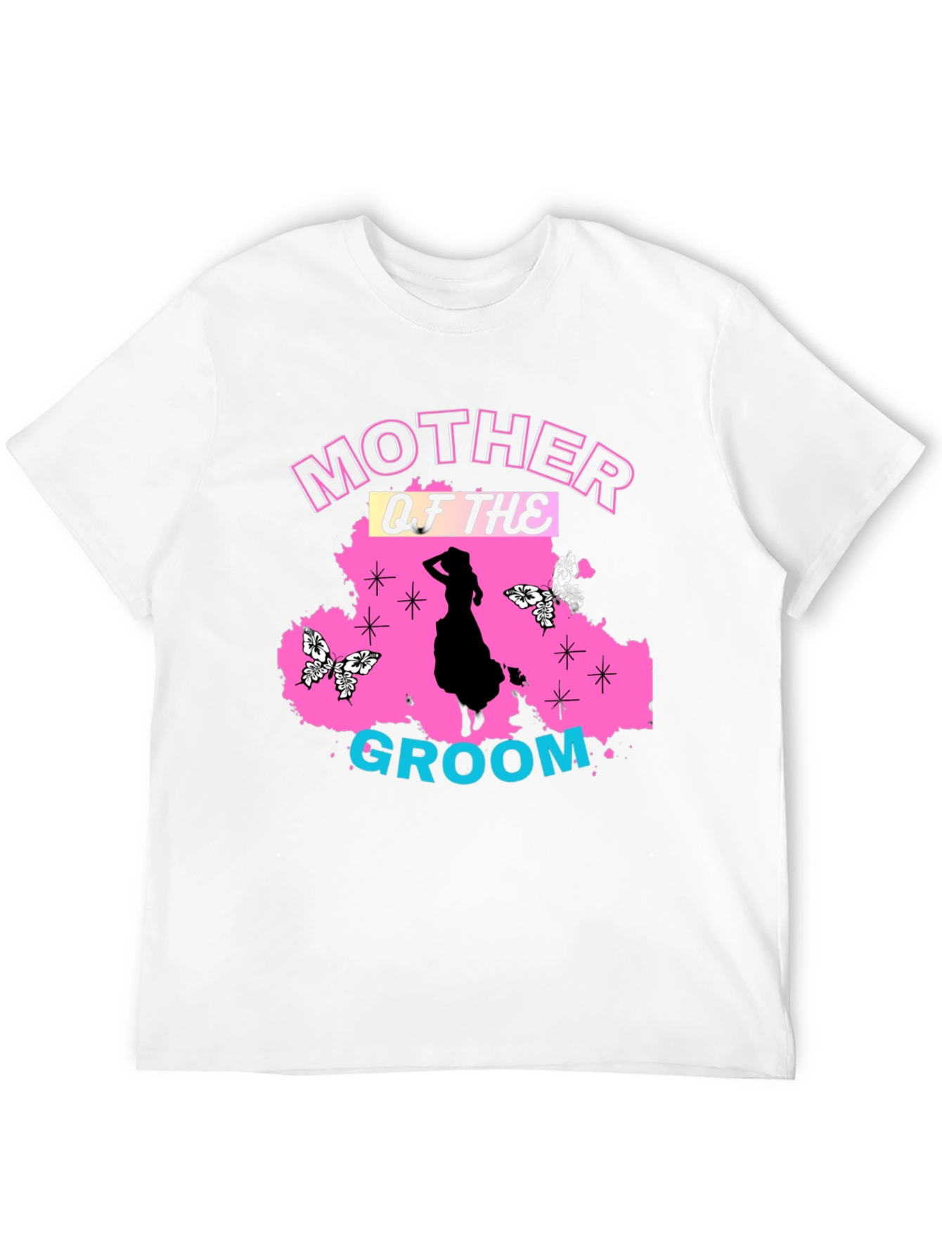 Mother of the Groom Black T-Shirt