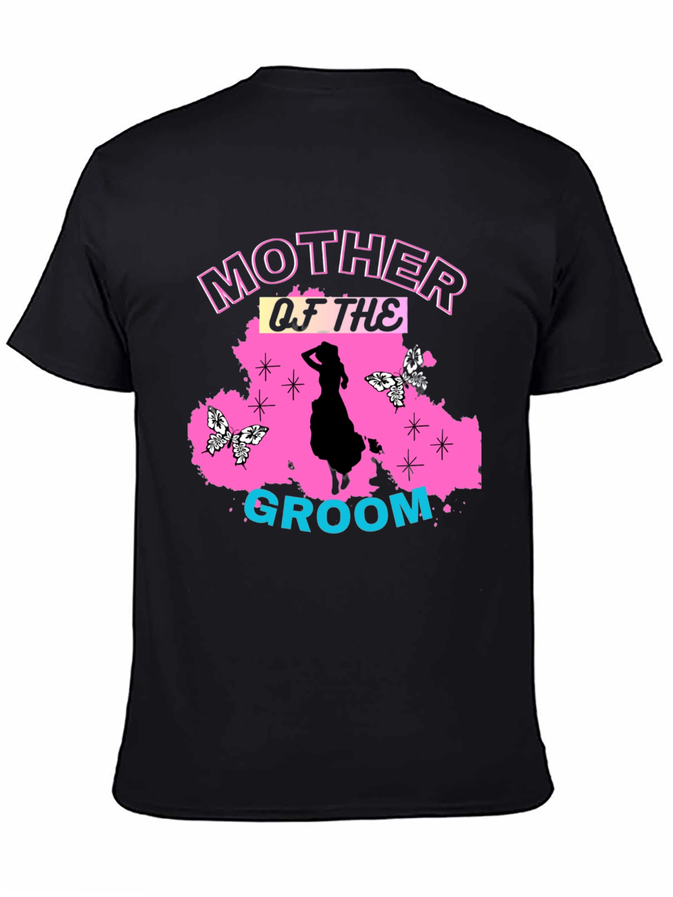 Mother of the Groom Black T-Shirt