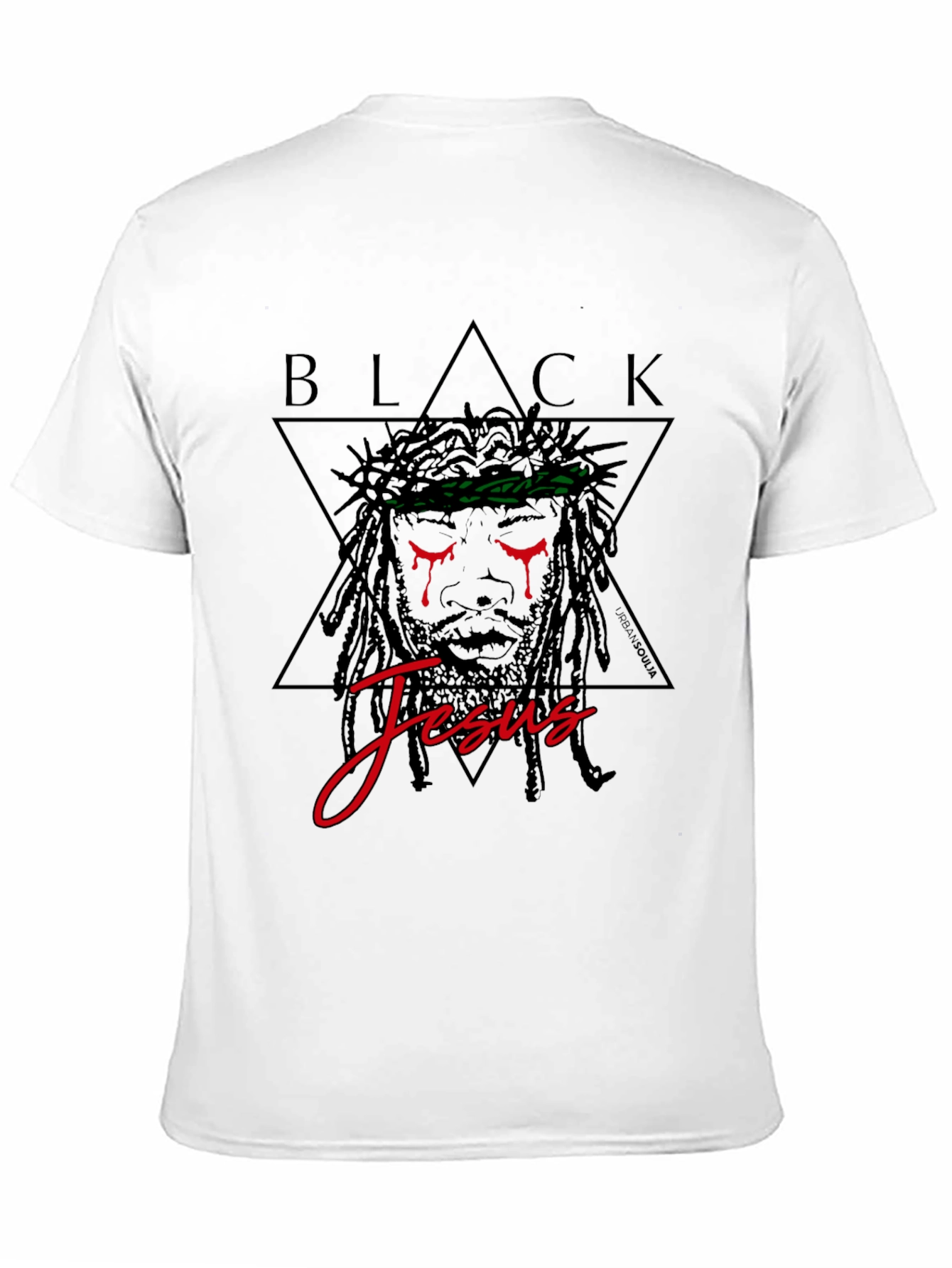 Black Jesus Graphic Tee - Stylish Streetwear