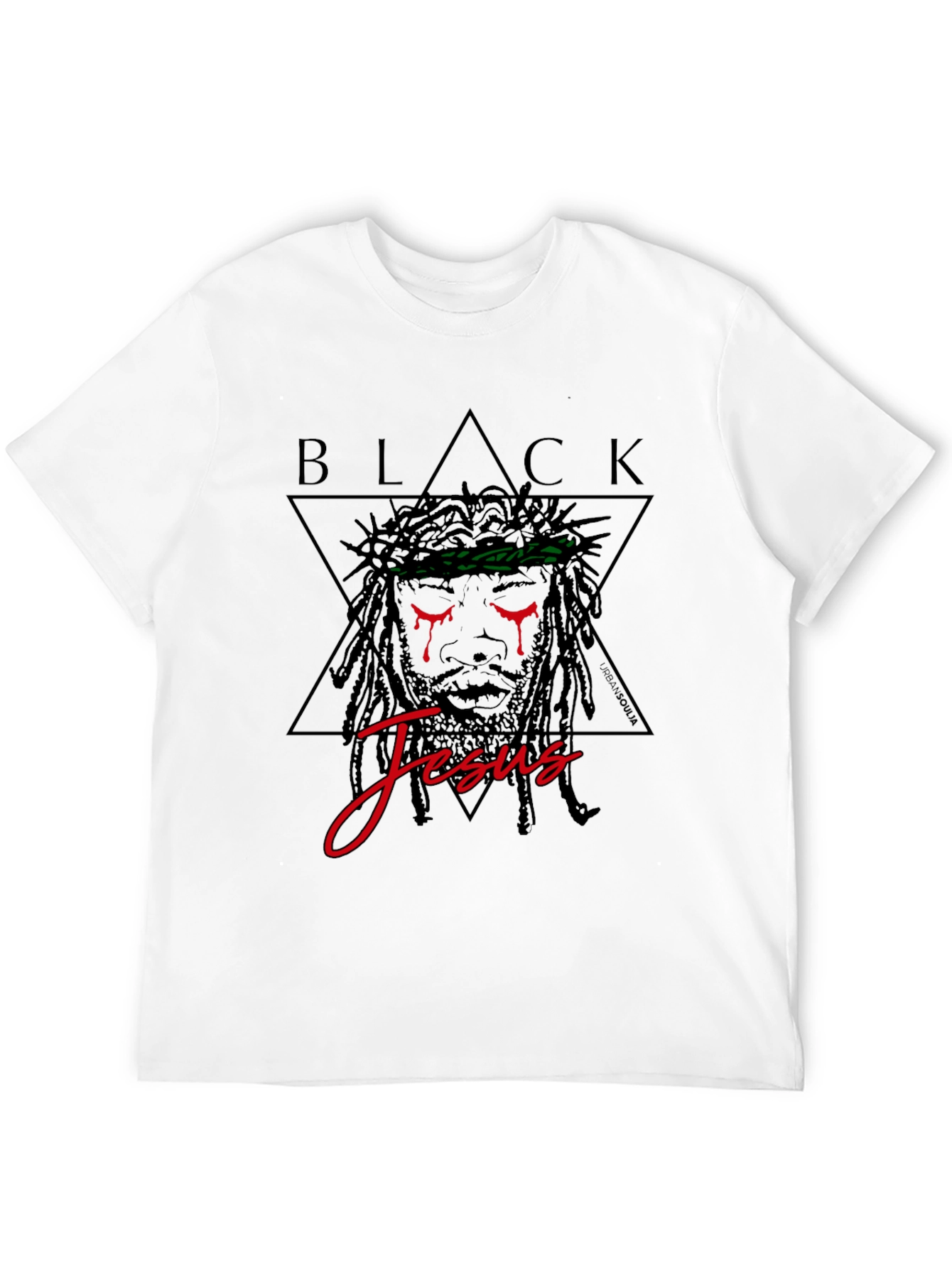 Black Jesus Graphic Tee - Stylish Streetwear