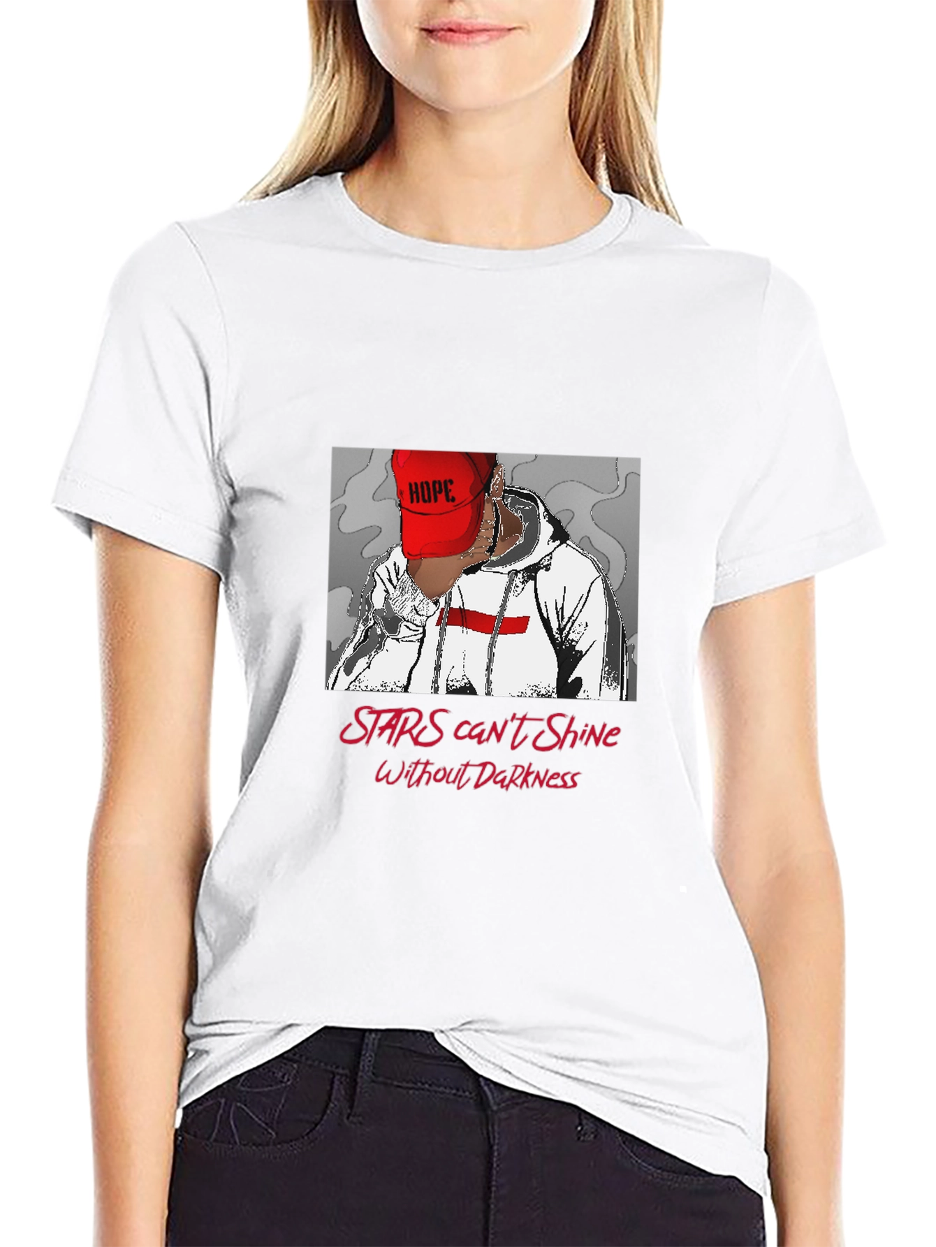 Stars Cant Shine T-Shirt - Unique Graphic Tee