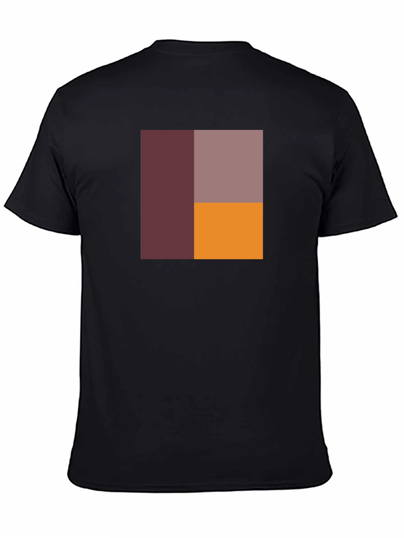 Abstract Block Graphic Tee - Modern Art T-Shirt