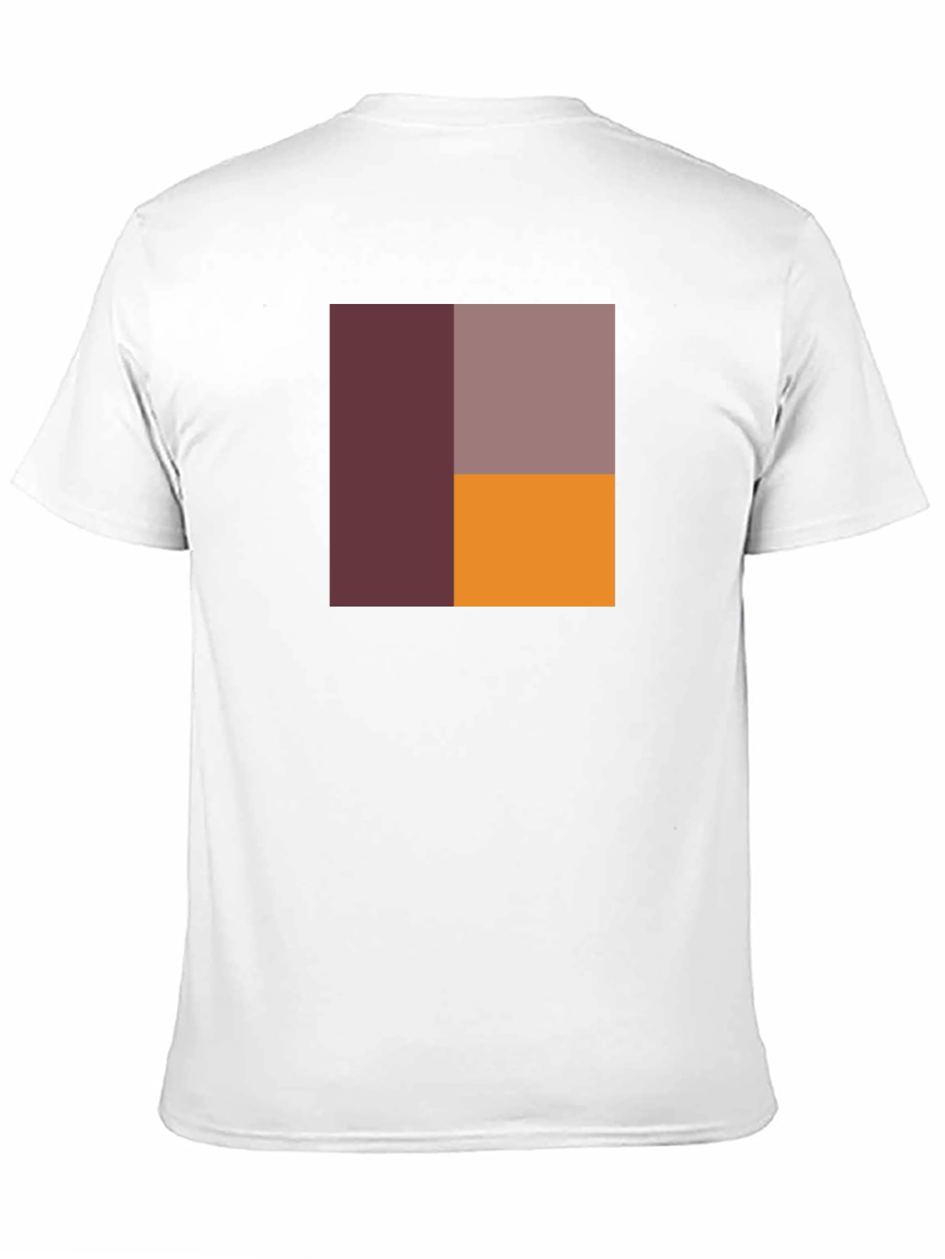 Abstract Block Graphic Tee - Modern Art T-Shirt