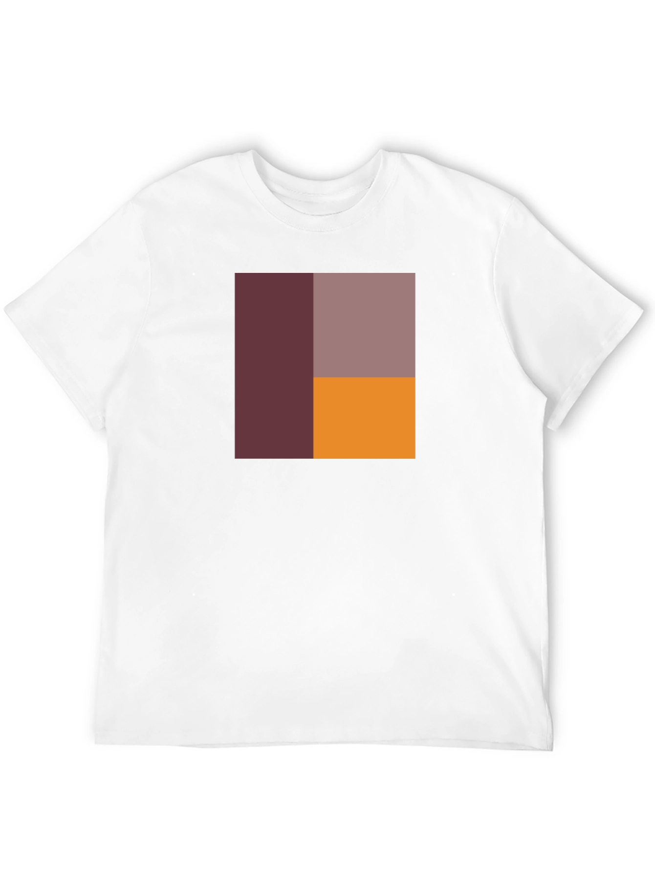 Abstract Block Graphic Tee - Modern Art T-Shirt