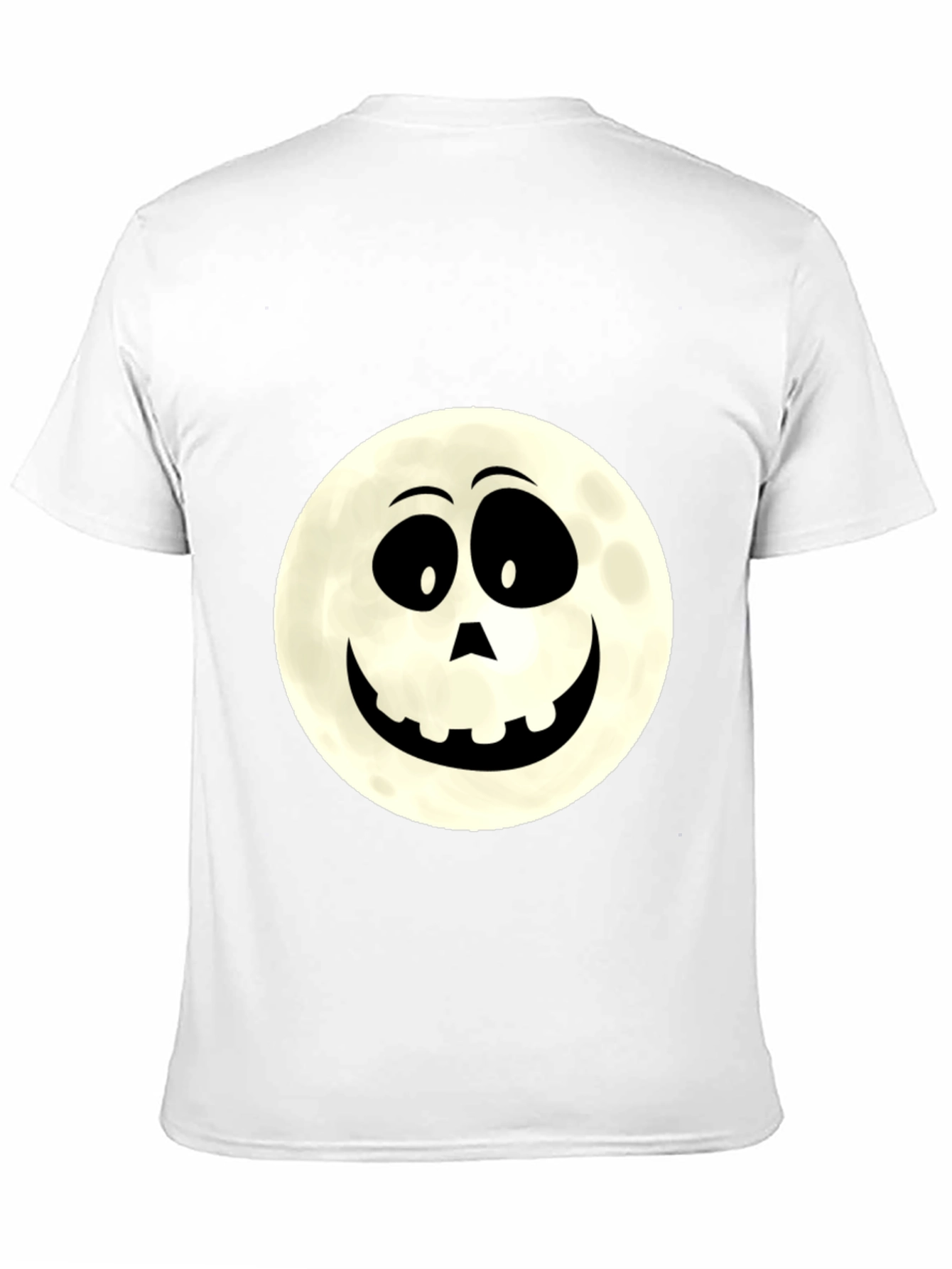 Halloween Moon Face T-Shirt