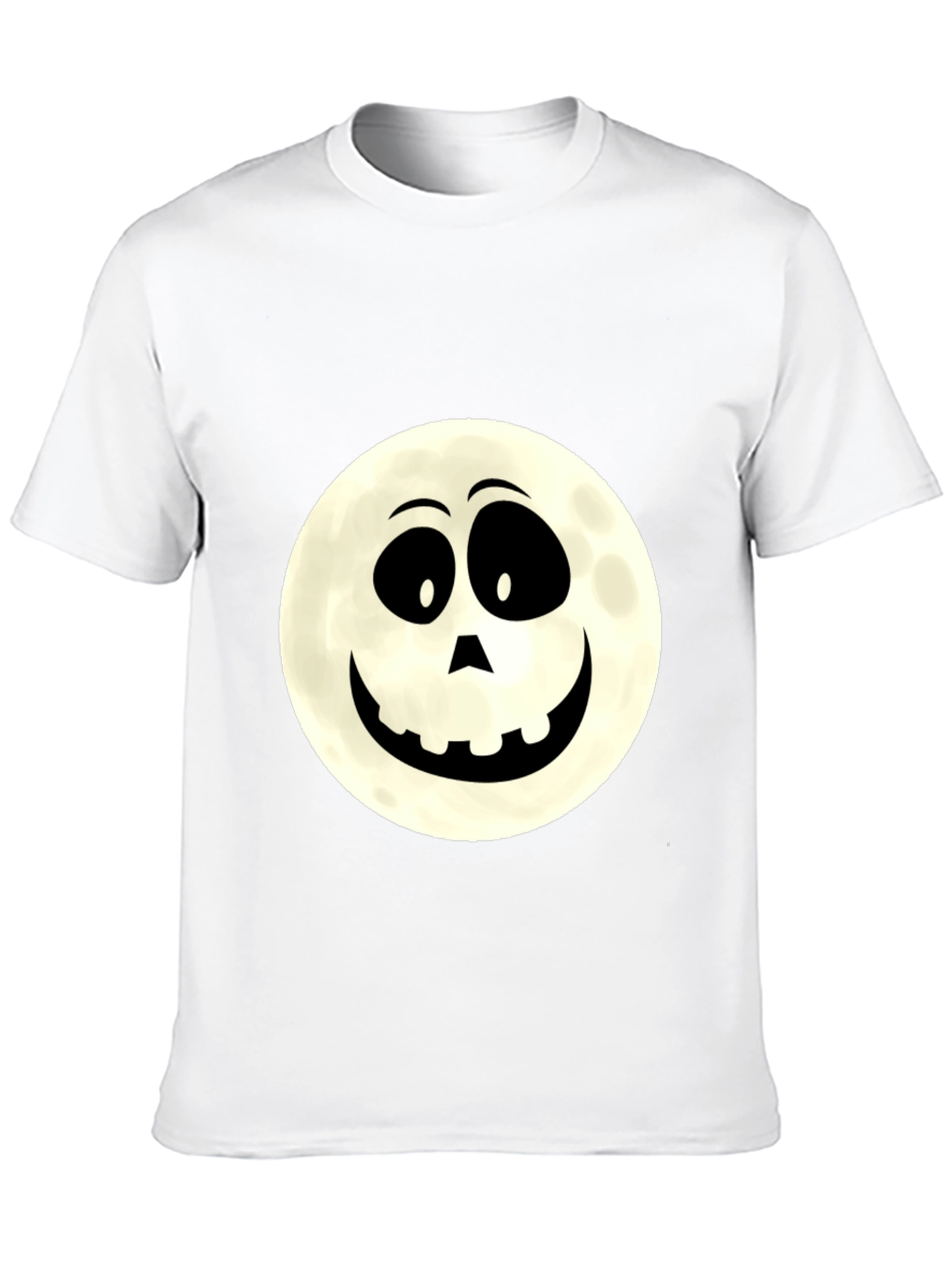 Halloween Moon Face T-Shirt