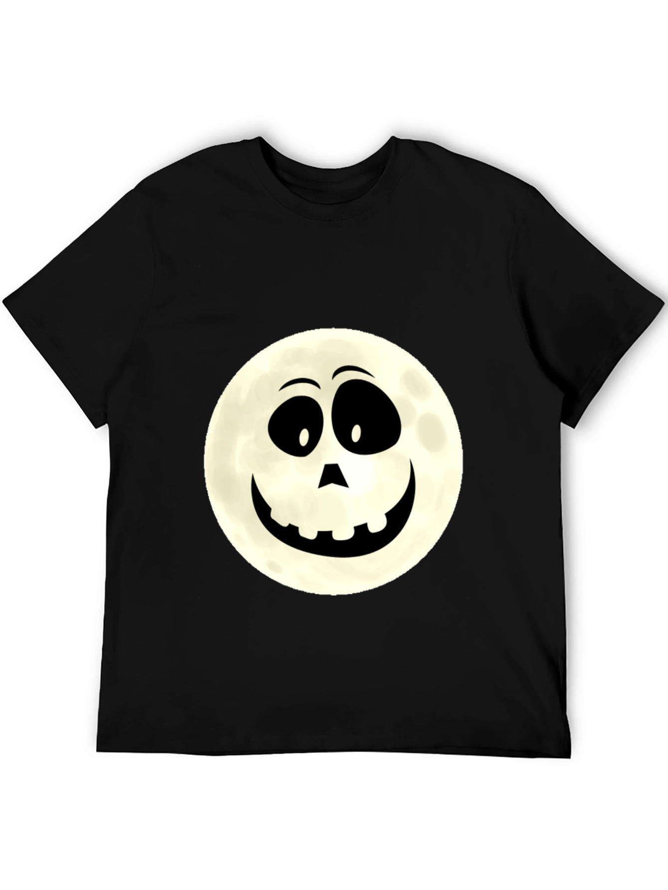 Halloween Moon Face T-Shirt