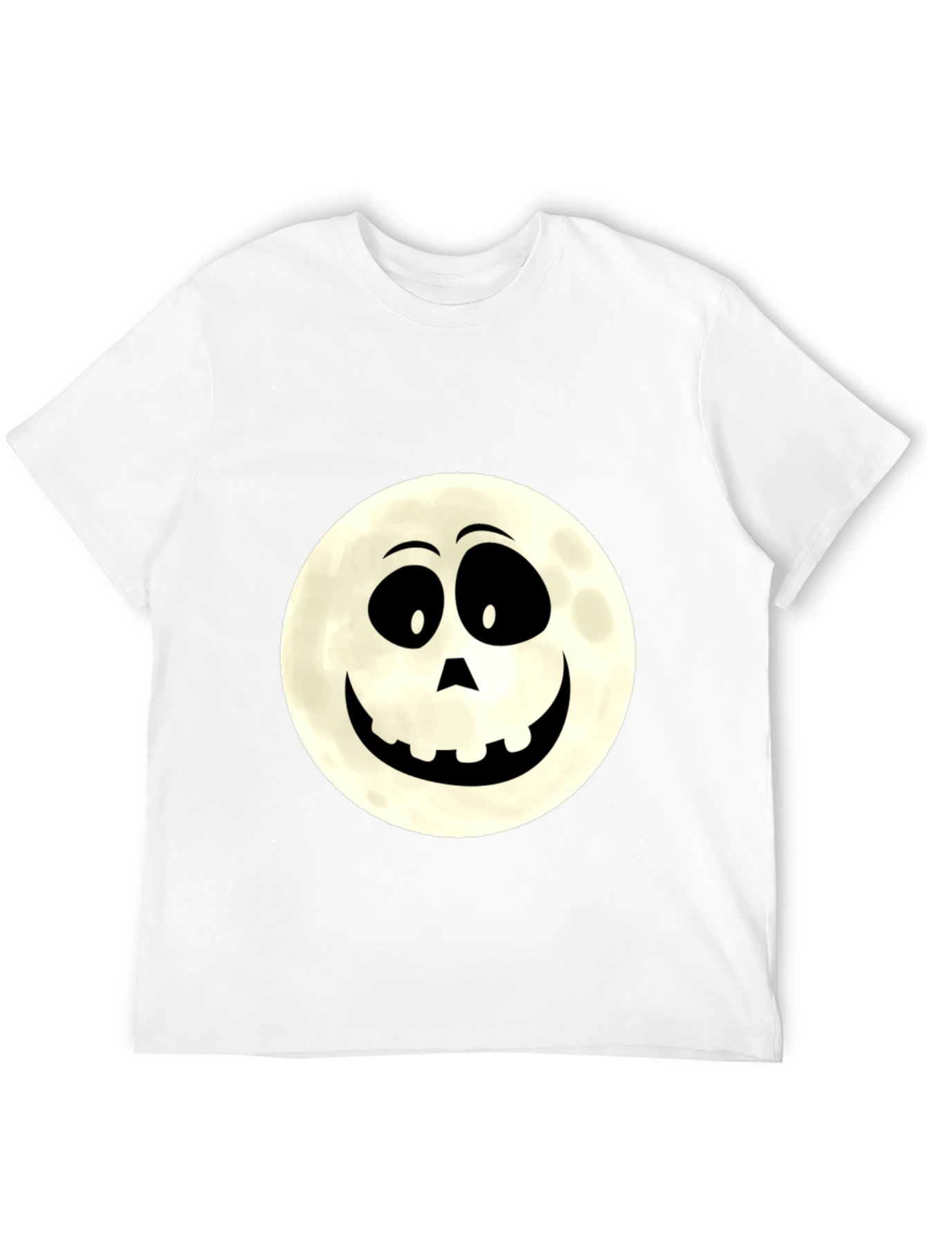 Halloween Moon Face T-Shirt
