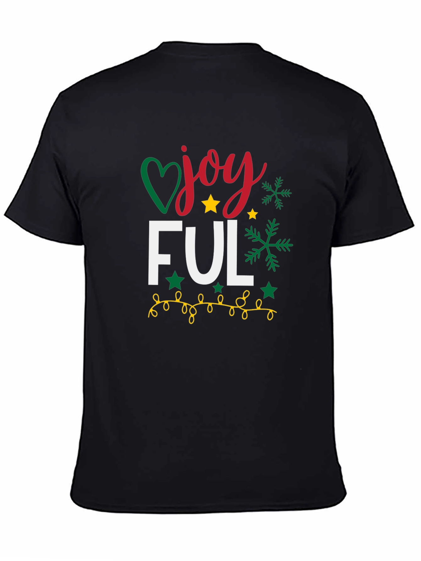Joyful Christmas T-Shirt - Holiday Festive Tee