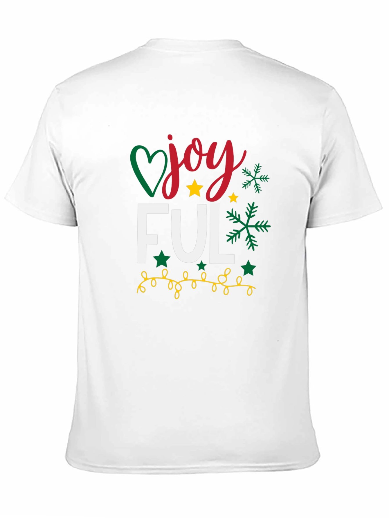 Joyful Christmas T-Shirt - Holiday Festive Tee