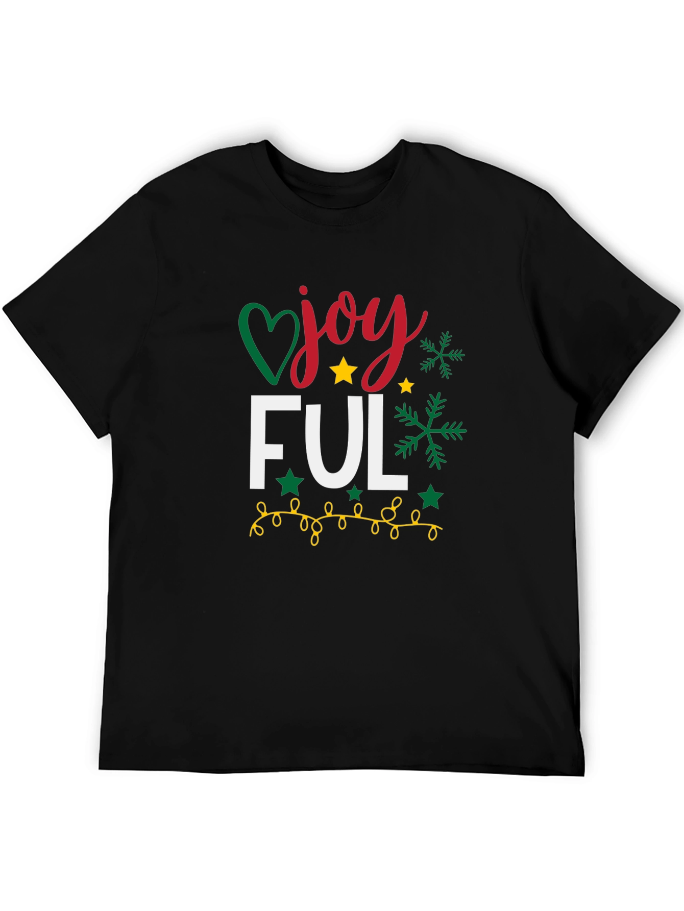 Joyful Christmas T-Shirt - Holiday Festive Tee