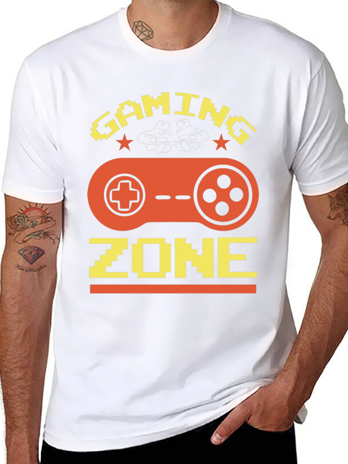 Gaming Zone T-Shirt - Gamer Graphic Tee