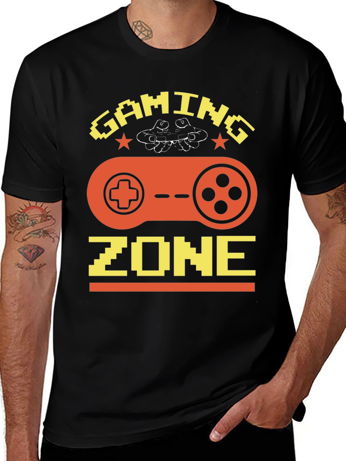 Gaming Zone T-Shirt - Gamer Graphic Tee