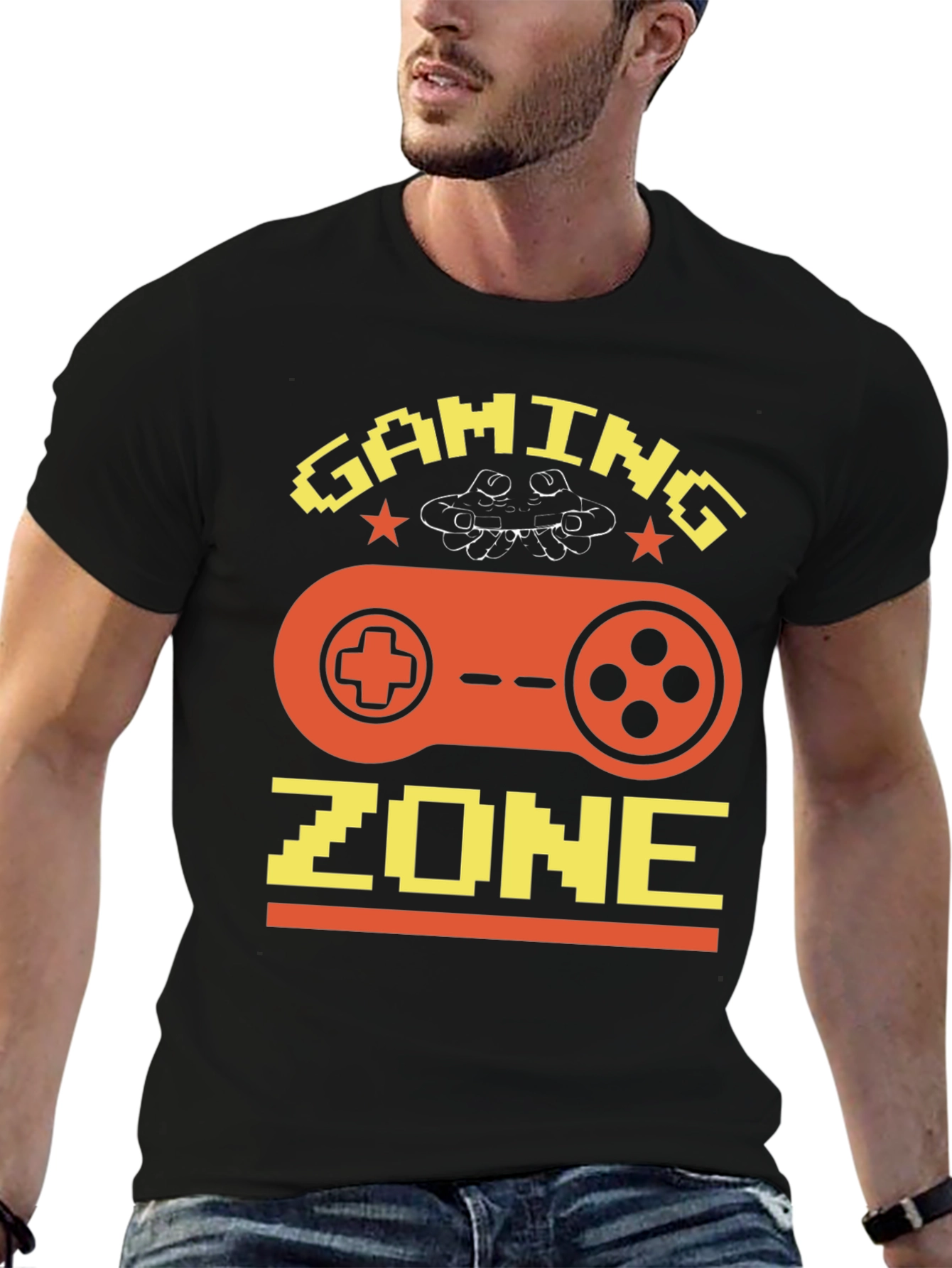 Gaming Zone T-Shirt - Gamer Graphic Tee