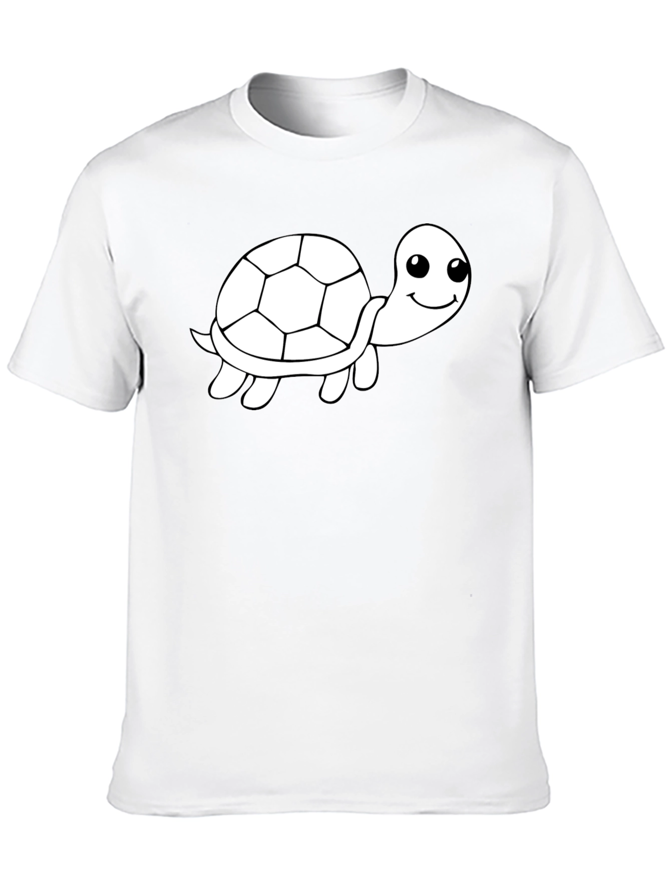 Turtle Graphic Tee - Soft Cotton Blend