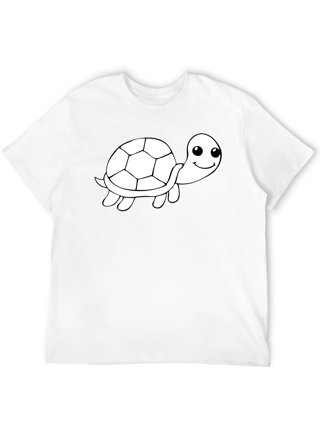 Turtle Graphic Tee - Soft Cotton Blend