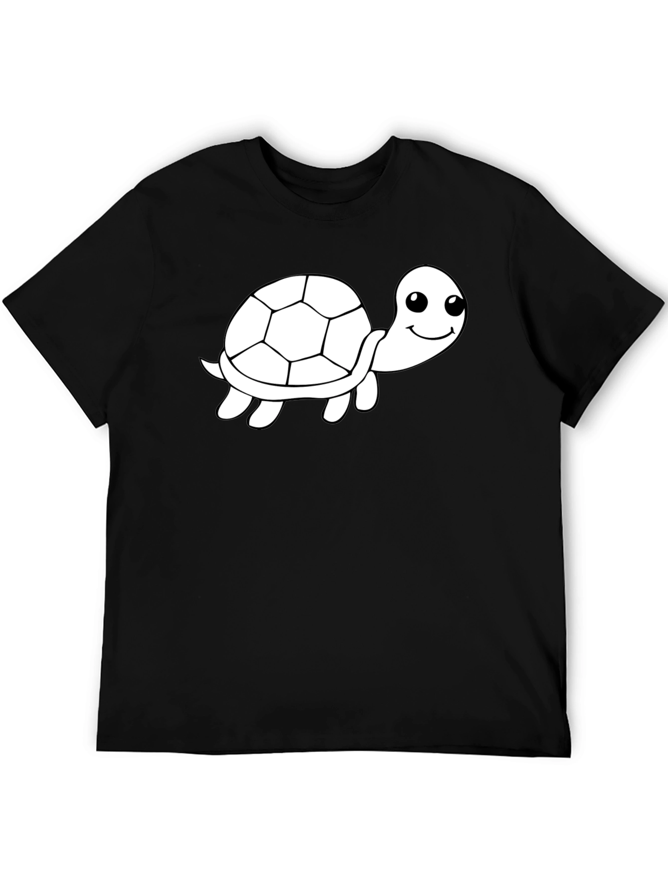 Turtle Graphic Tee - Soft Cotton Blend
