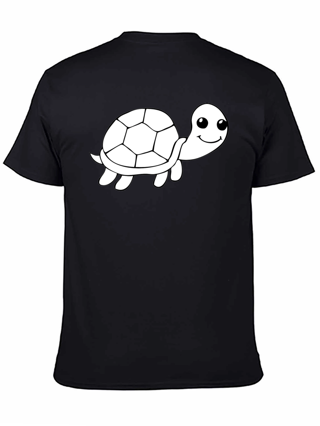 Turtle Graphic Tee - Soft Cotton Blend
