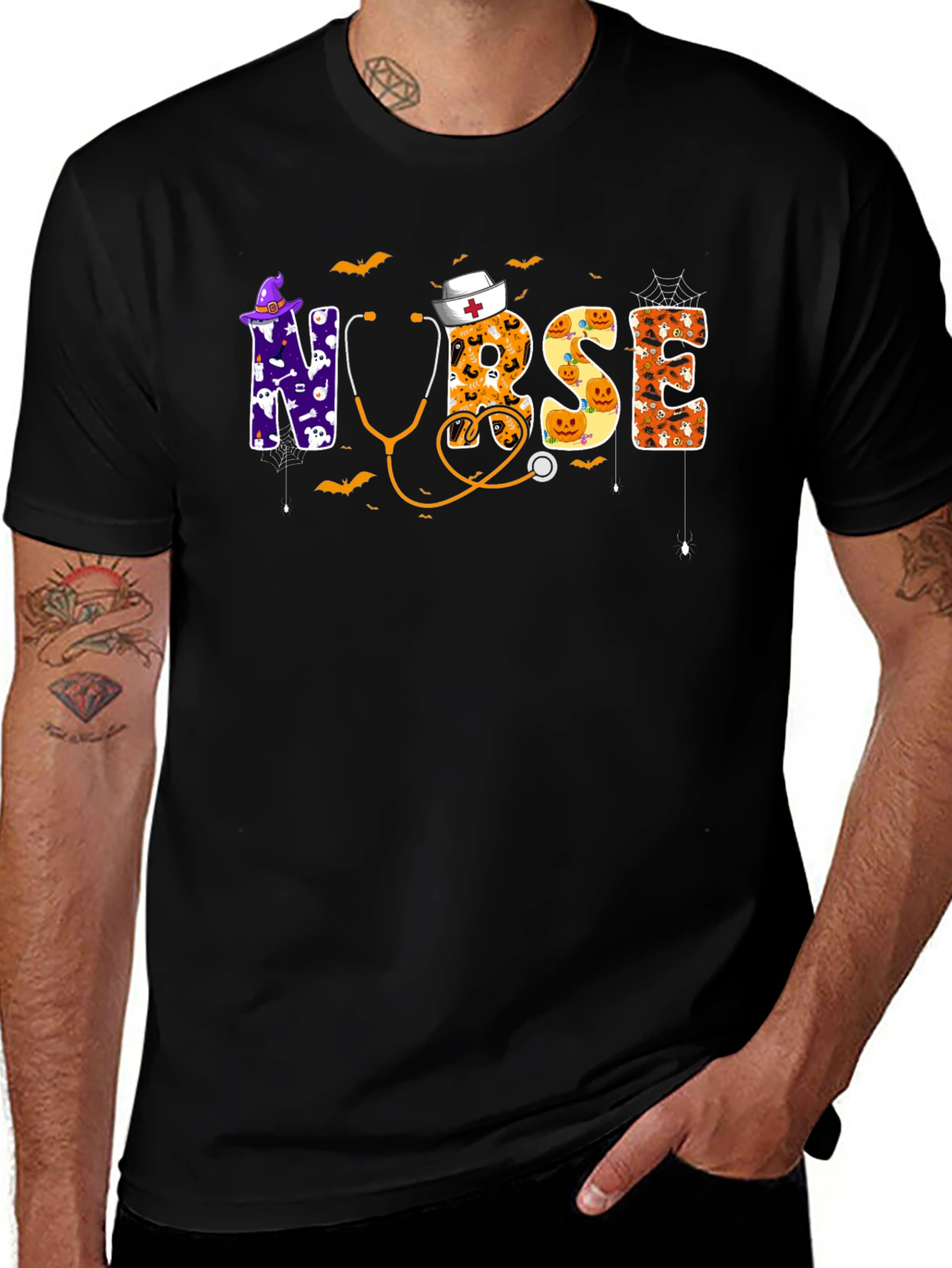 Halloween Nurse T-Shirt - Spooky Season Tee