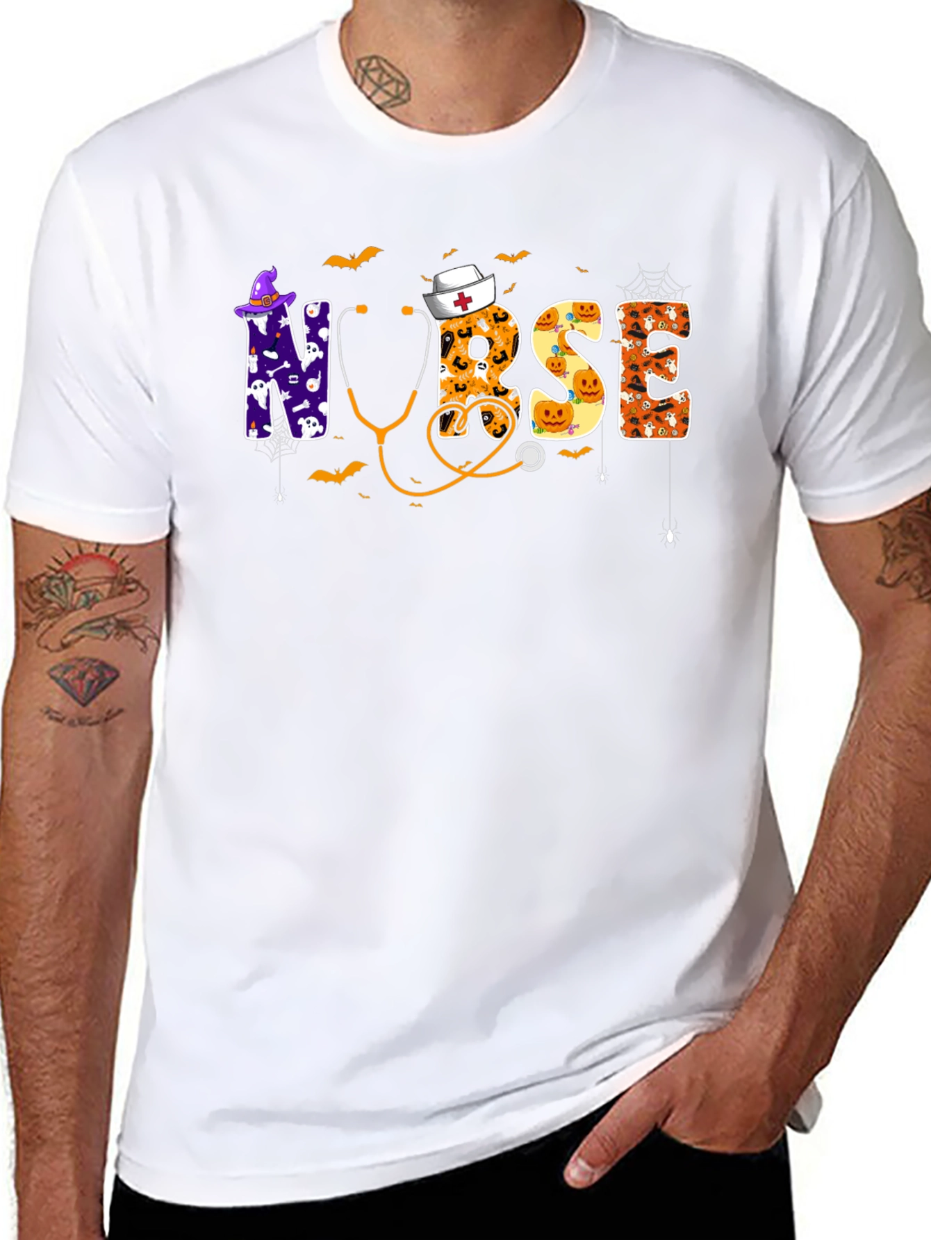 Halloween Nurse T-Shirt - Spooky Season Tee