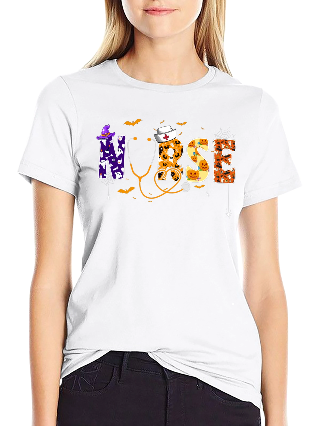 Halloween Nurse T-Shirt - Spooky Season Tee