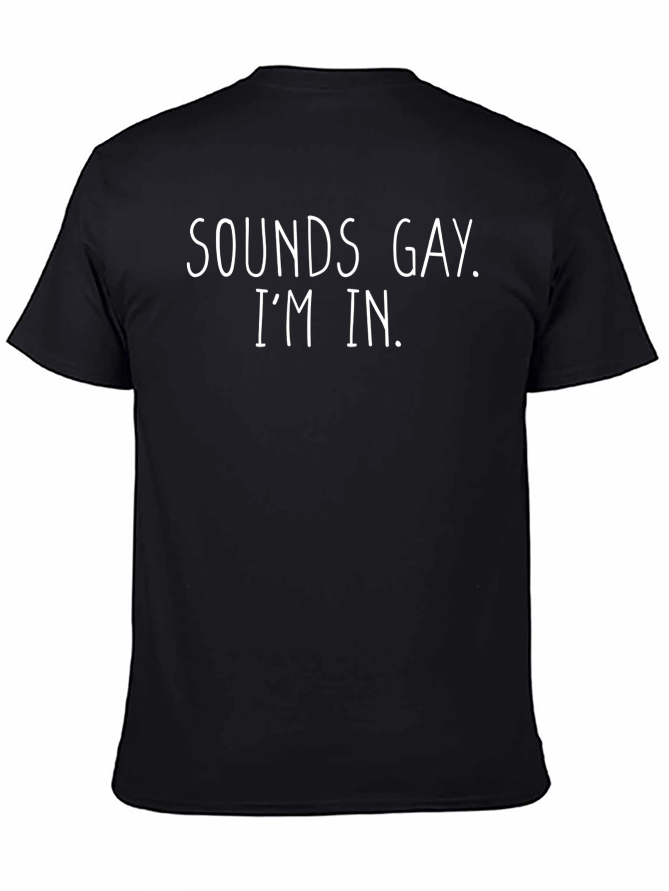 Sounds Gay Im In T-Shirt Funny Slogan Top