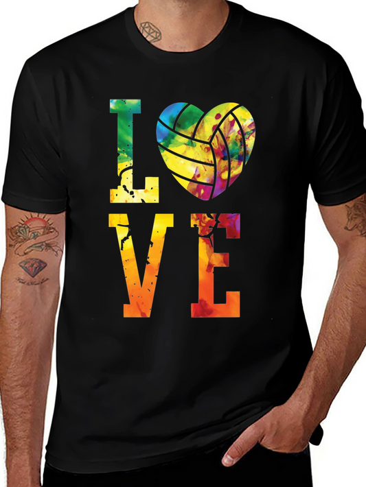 Love Volleyball Graphic Tee