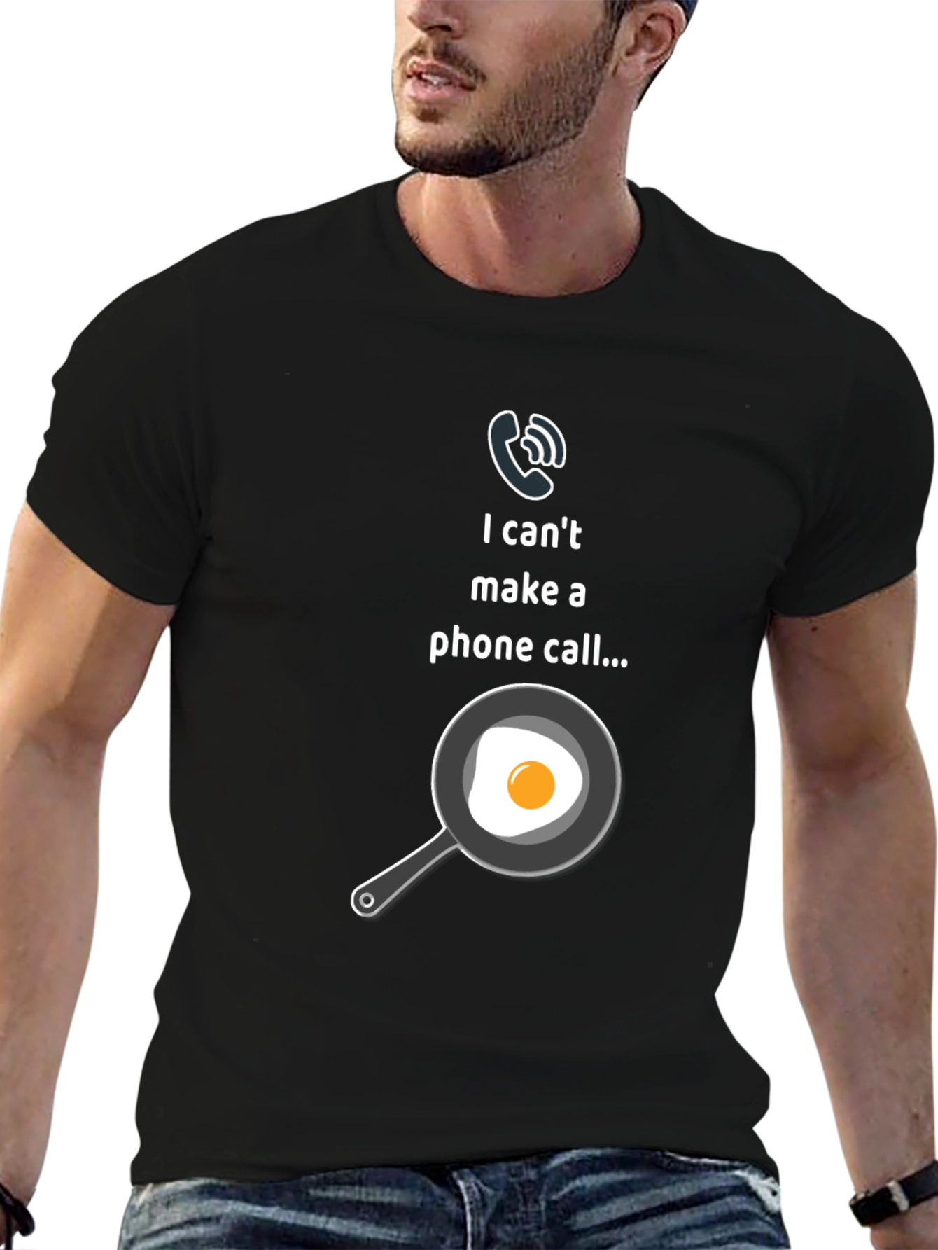 Funny I Cant Make A Phone Call T-Shirt