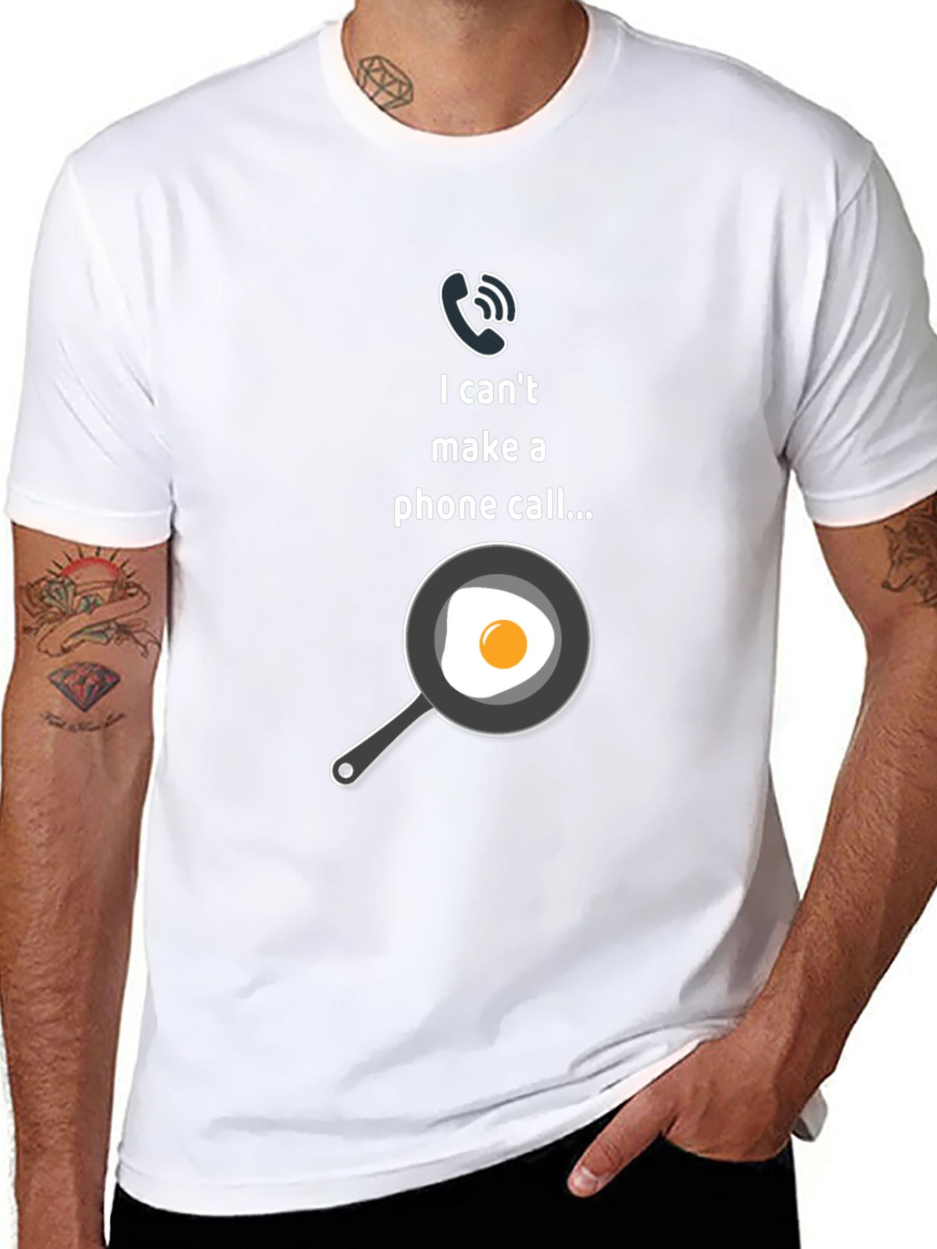 Funny I Cant Make A Phone Call T-Shirt