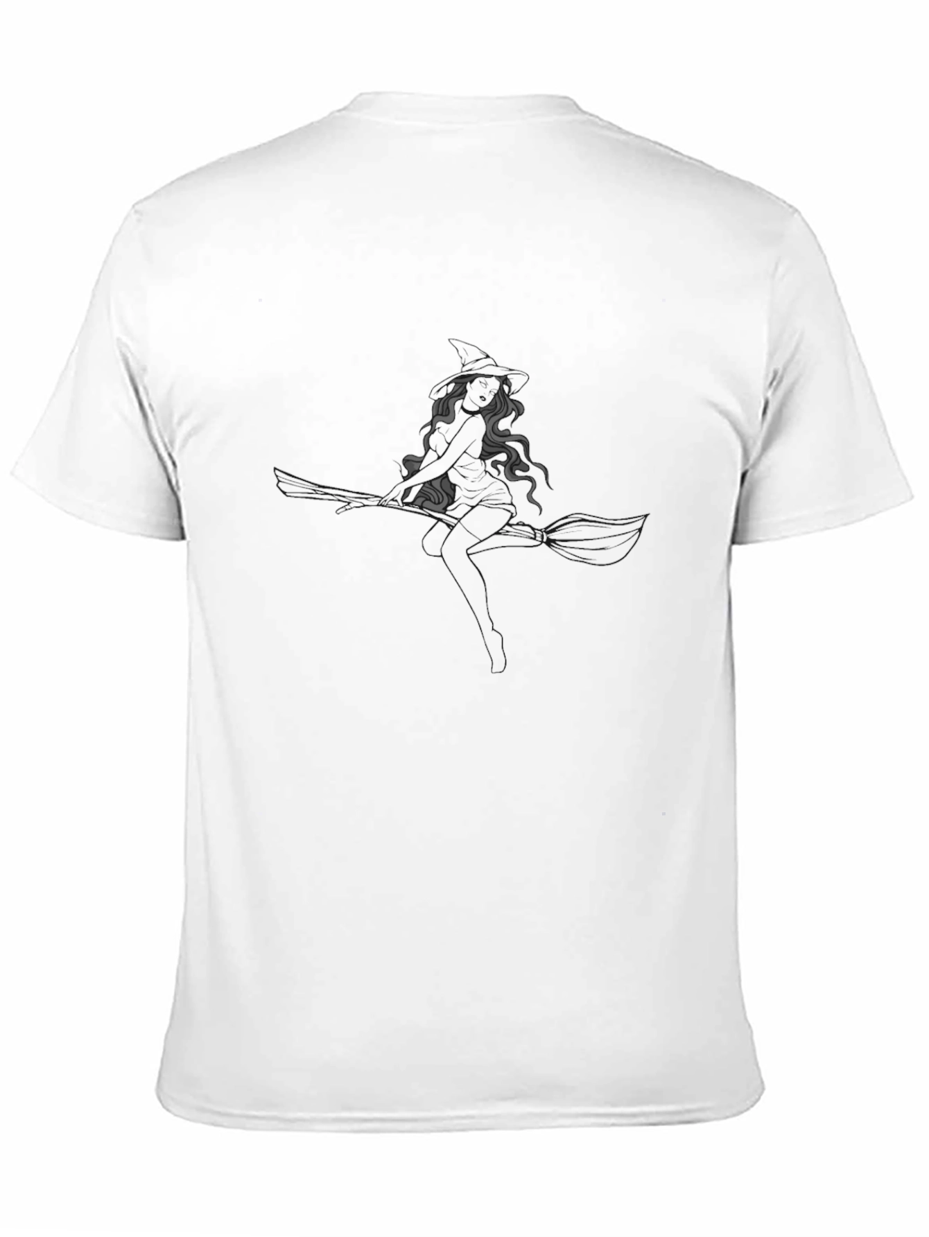 Stylish Black Graphic Tee - Medusa Design