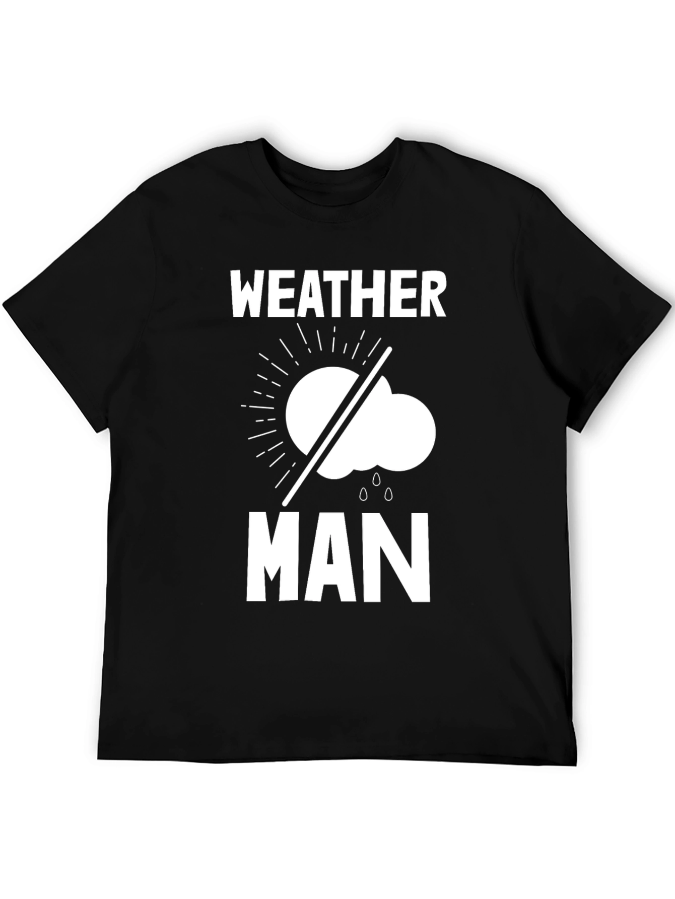 Weather Man T-Shirt - Funny Graphic Tee