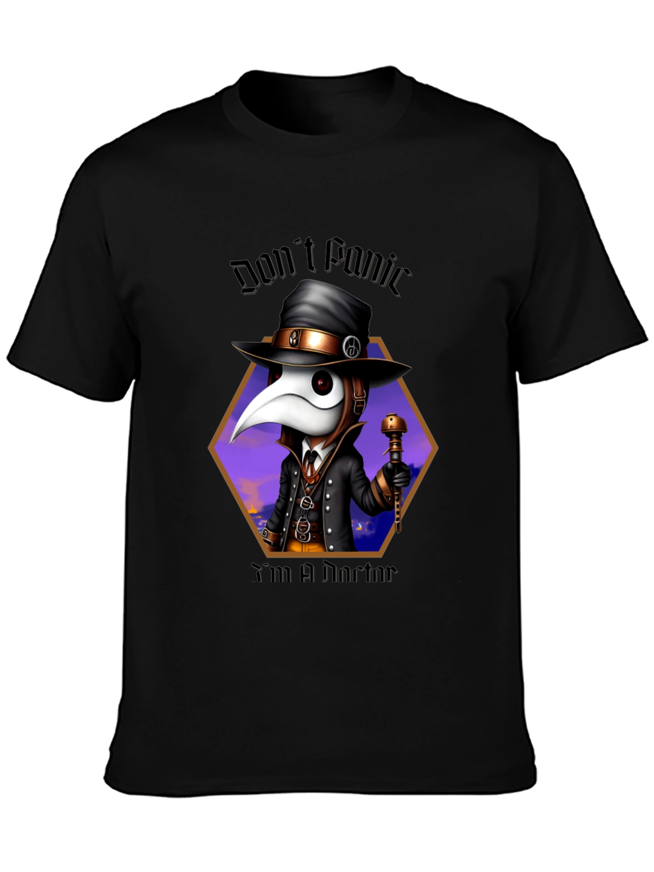 Dont Panic Im A Doctor Graphic T-Shirt