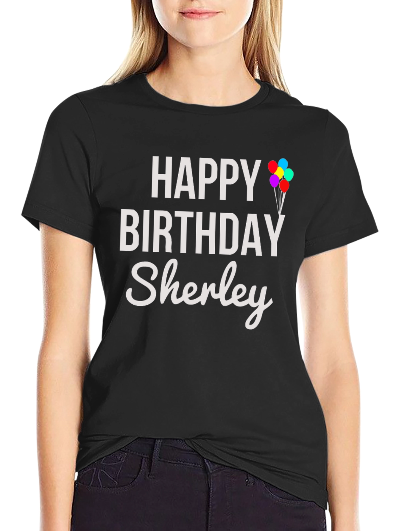 Personalized Happy Birthday T-Shirt