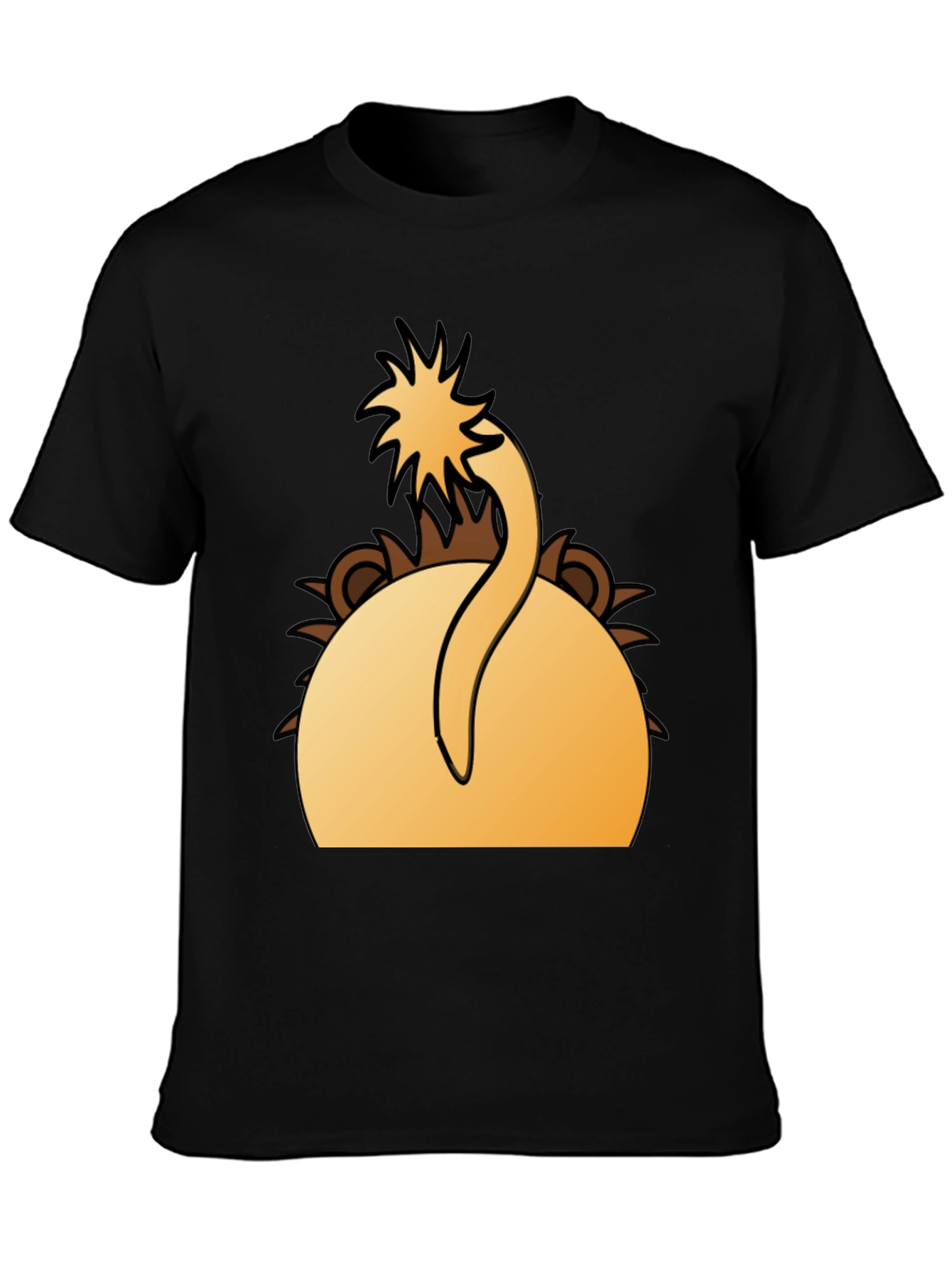Lion Tail T-Shirt - Funny Animal Design