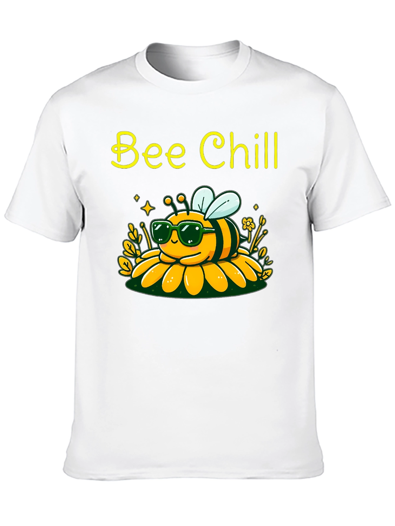 Bee Chill T-Shirt - Relaxed Bee Design