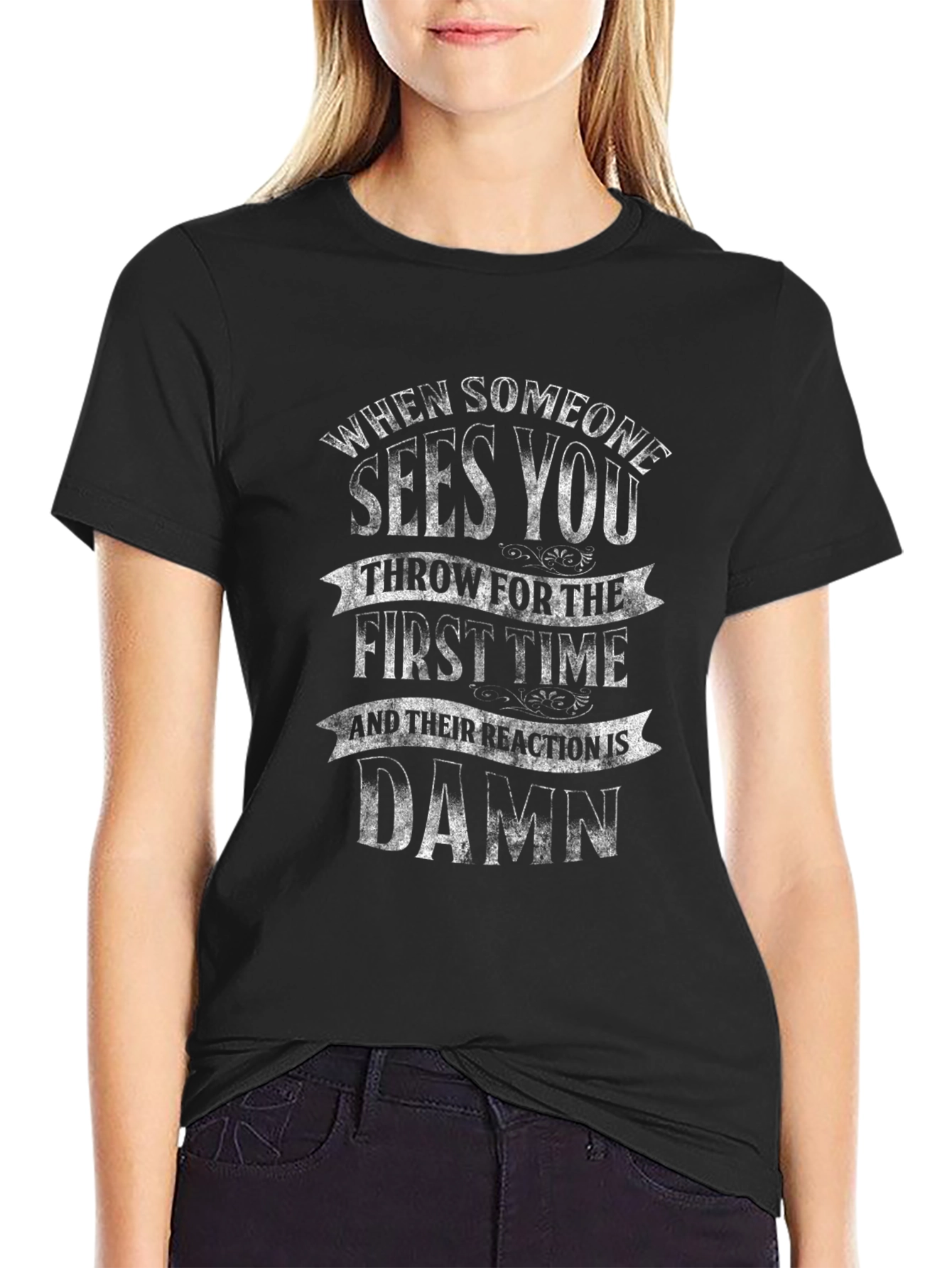 Funny Frisbee Disc Golf Graphic T-Shirt