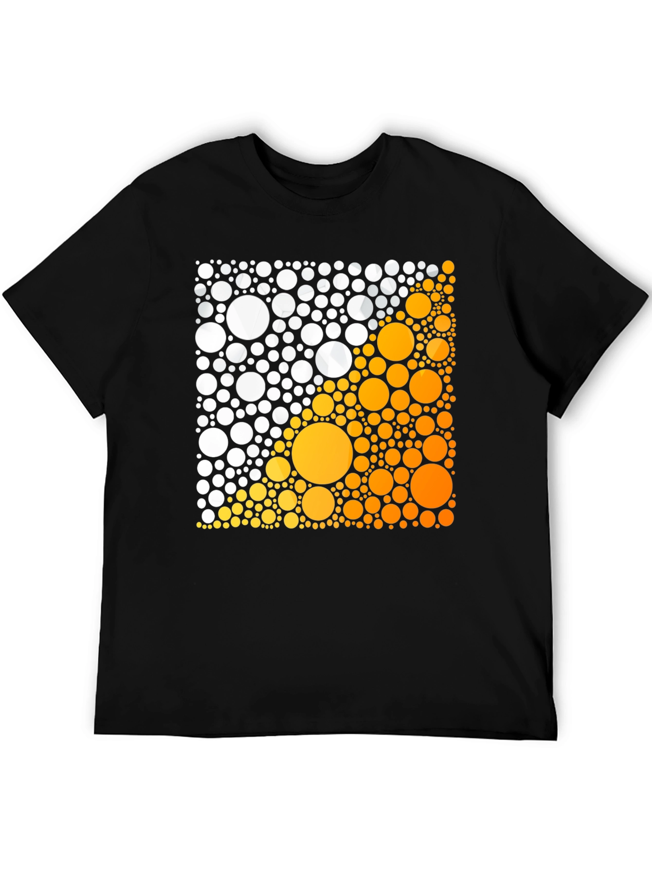 Abstract Circle Graphic Tee - Modern Design