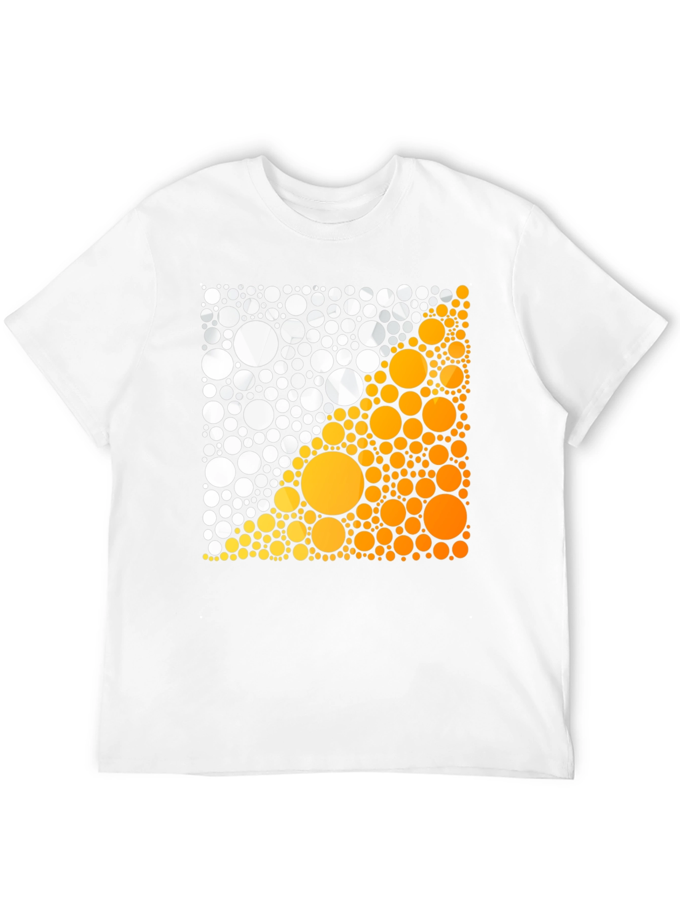 Abstract Circle Graphic Tee - Modern Design