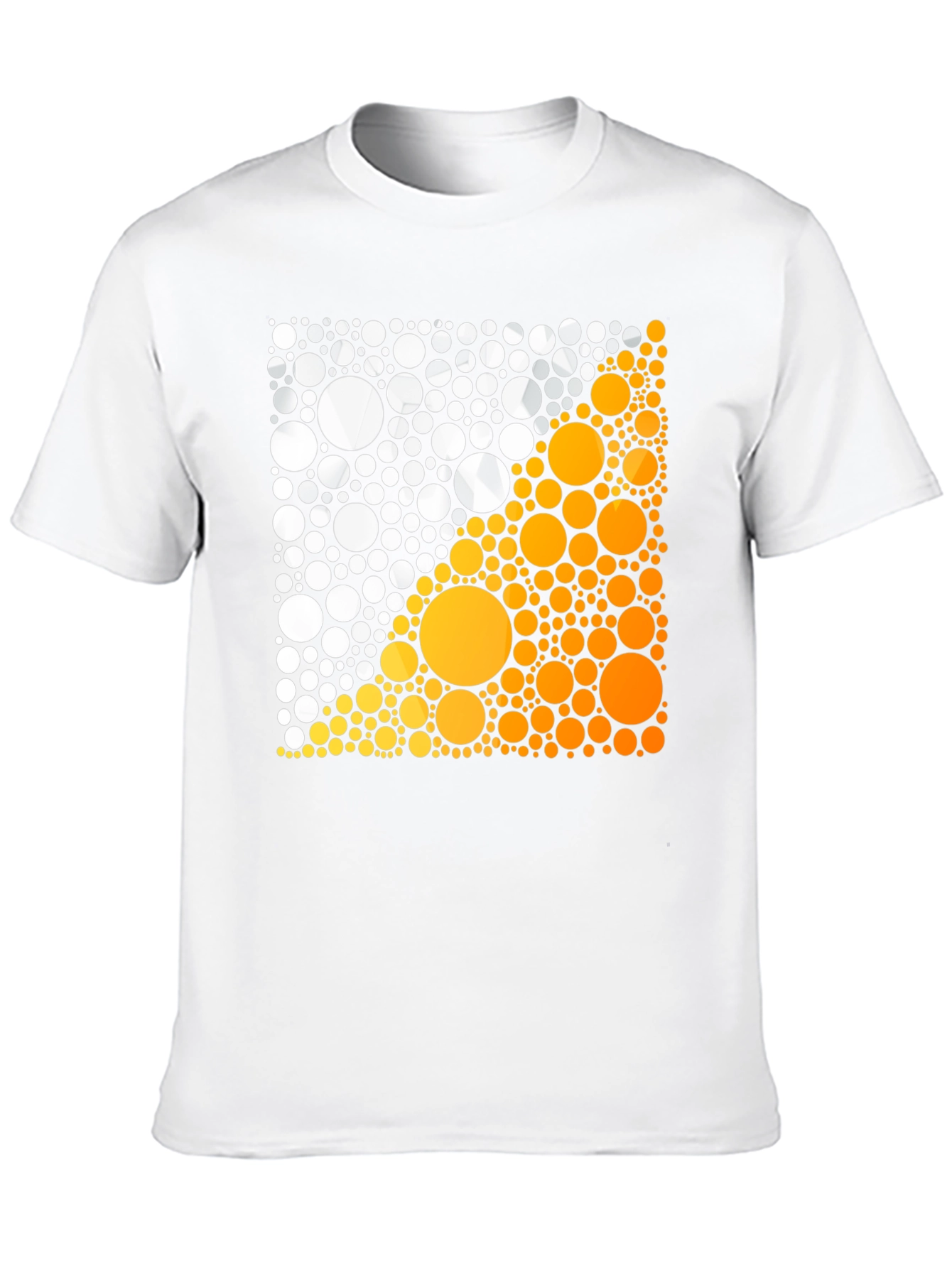 Abstract Circle Graphic Tee - Modern Design