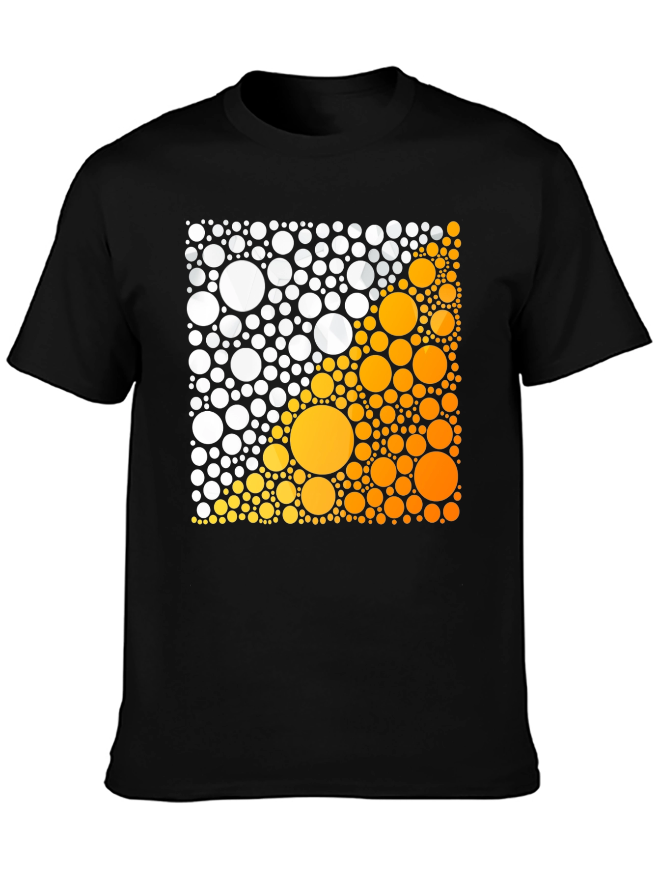 Abstract Circle Graphic Tee - Modern Design