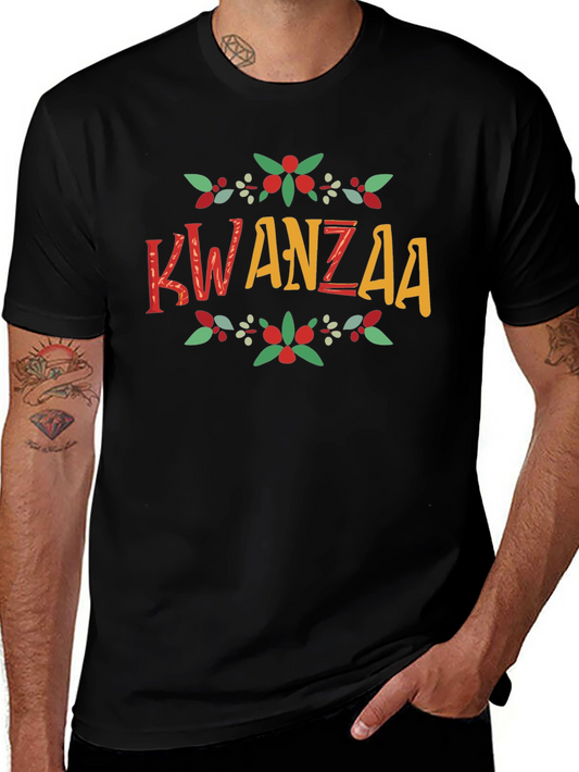 Kwanzaa Graphic Tee - Black