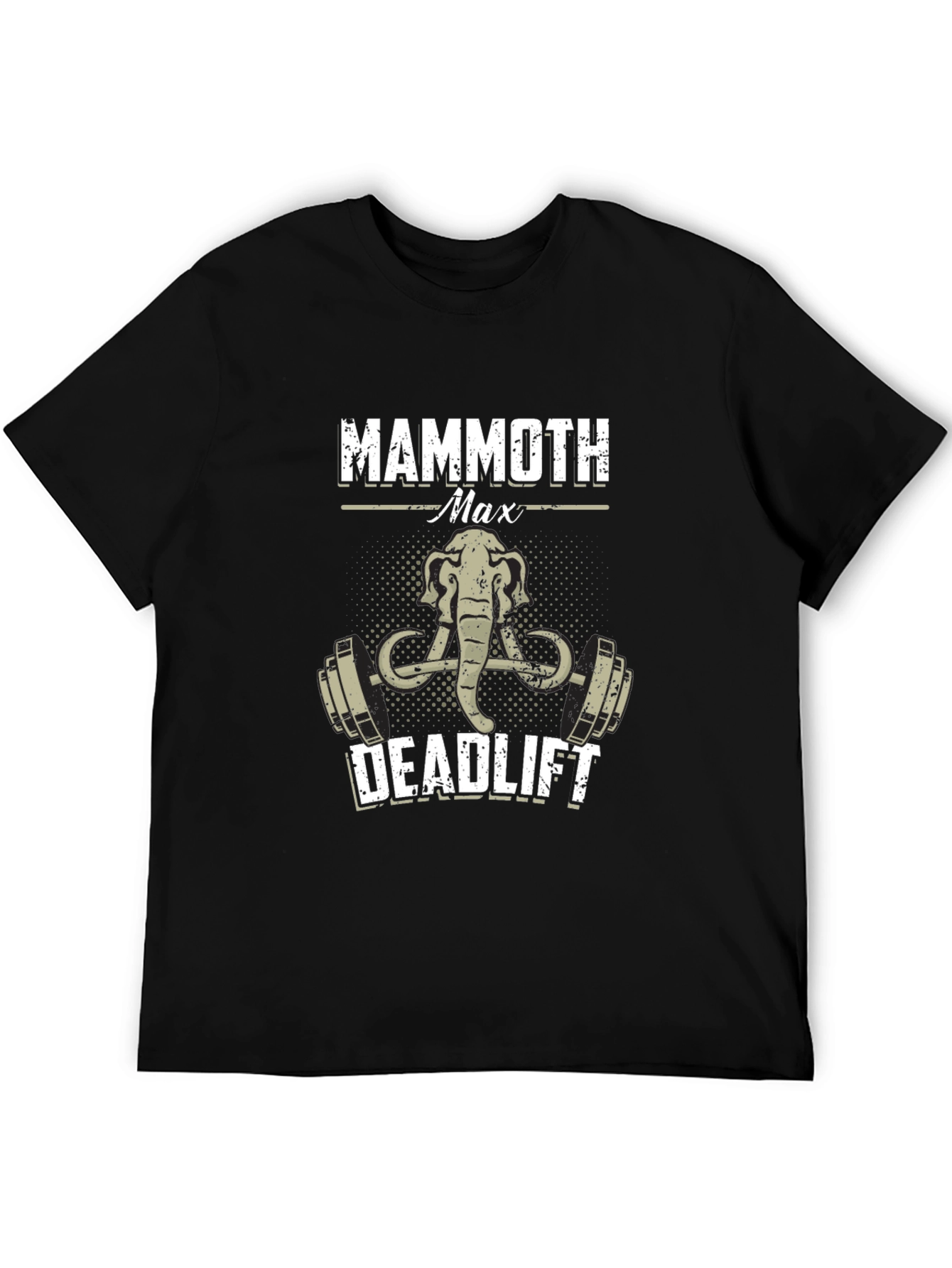 Mammoth Max Deadlift T-Shirt - Weightlifting Tee