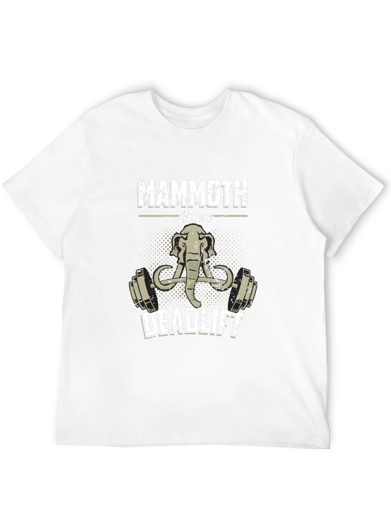 Mammoth Max Deadlift T-Shirt - Weightlifting Tee