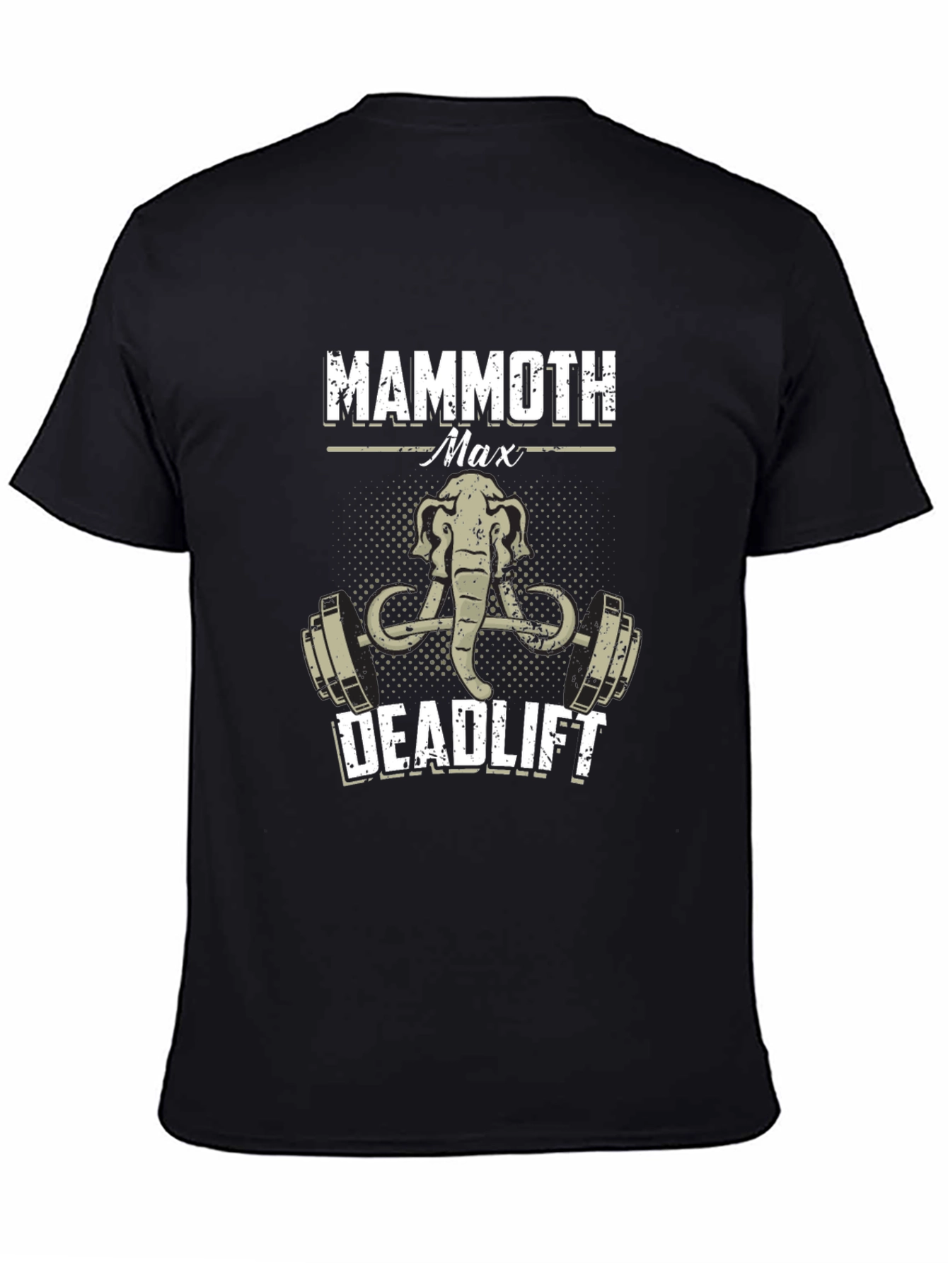 Mammoth Max Deadlift T-Shirt - Weightlifting Tee